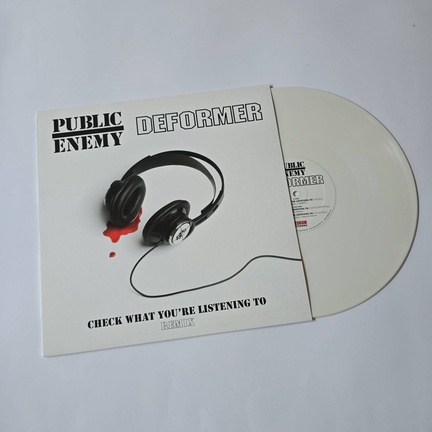 PUBLIC ENEMY/DEFORMER - CHECK WHAT YOU'RE LISTENING TO REMIX 12" VINYL -NEW!-