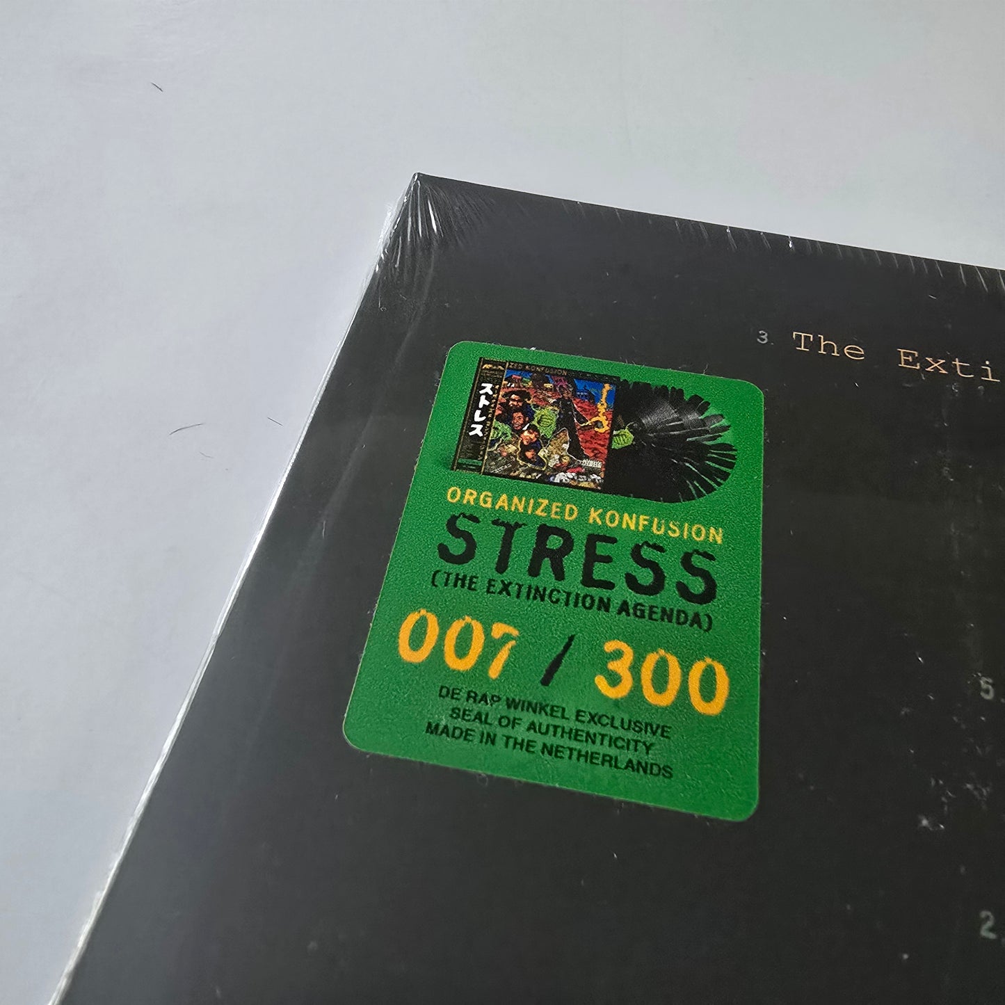 ORGANIZED KONFUSION - STRESS: THE EXTINCTION AGENDA (SEALED) LIMITED EDITION 3XLP -NEW!-
