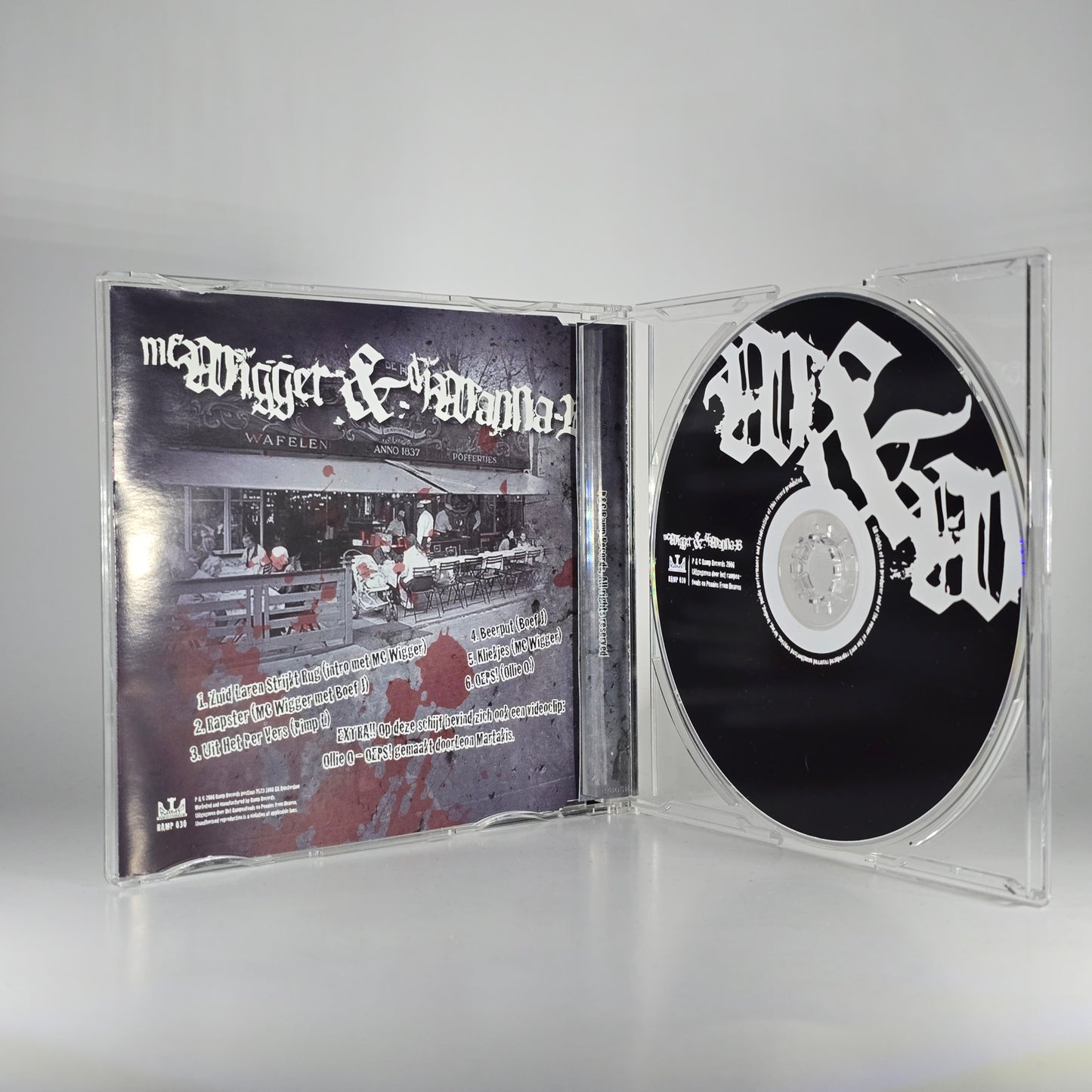 MC WIGGER & DJ WANNA-B - ZUID LAREN STRIJKT RUG CD MAXI SINGLE