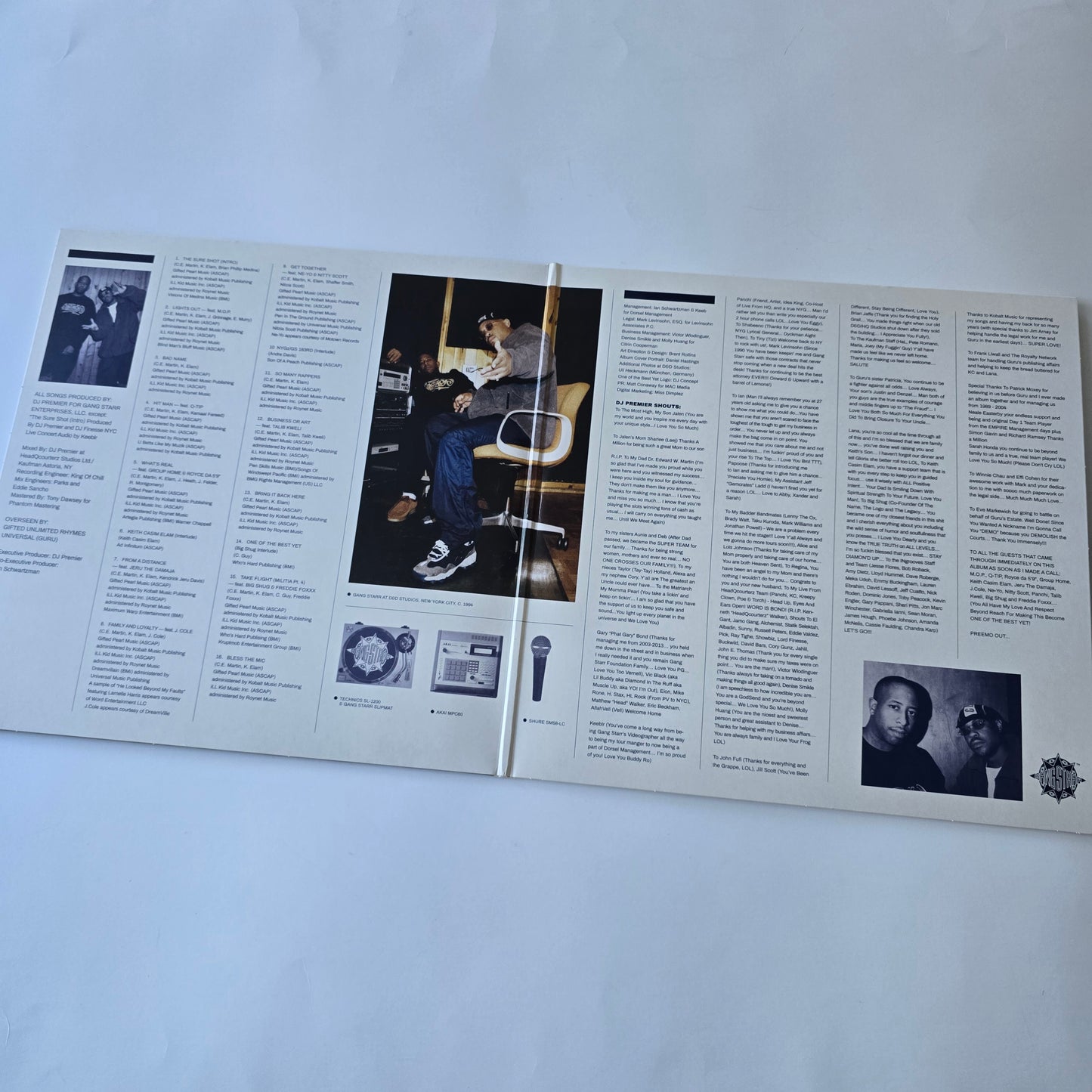 GANG STARR - ONE OF THE BEST YET VINYL 2XLP -LIKE NEW!-