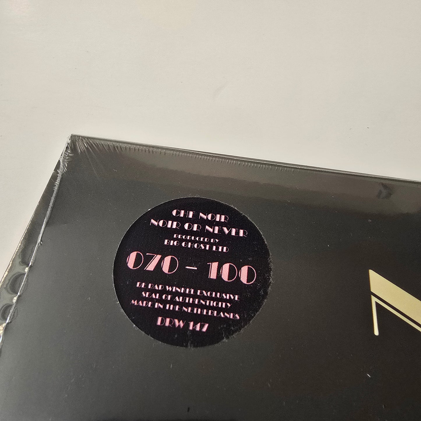 CHE NOIR X BIG GHOST LTD - NOIR OR NEVER (SEALED) LIMITED EDITION PINK COLORED VINYL -NEW!-