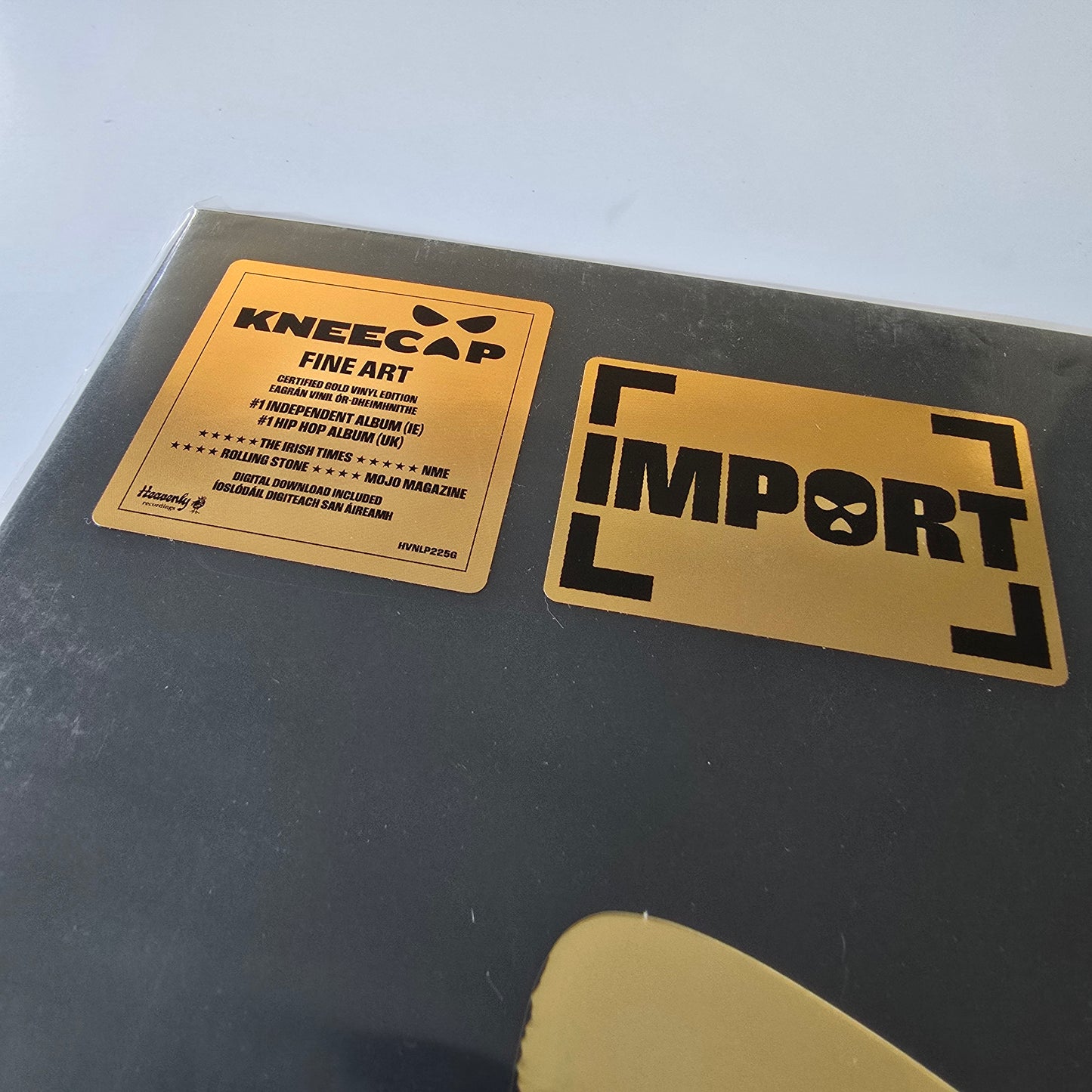 KNEECAP - FINE ART (SEALED) GOLD COLORED VINYL -NEW!-