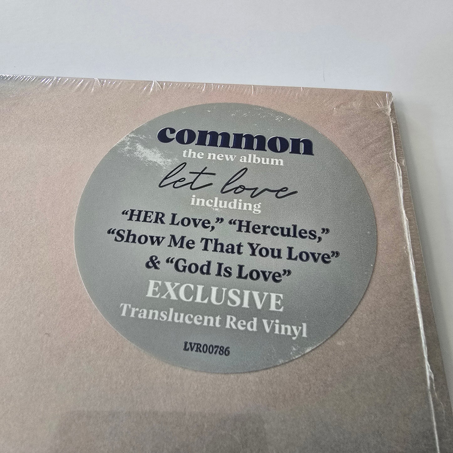 COMMON - LET LOVE (SEALED) RED COLORED VINYL -NEW!-
