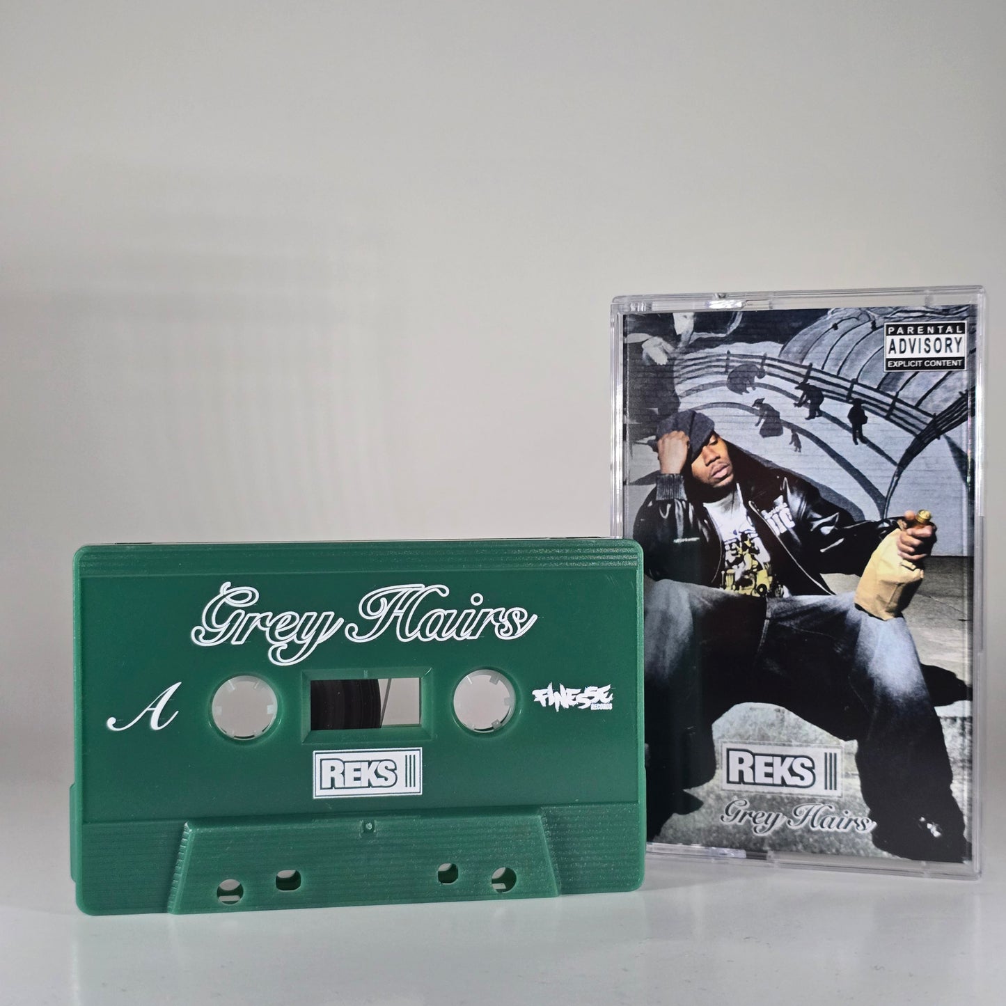 REKS - GREY HAIRS LIMITED EDITION CASSETTE, 4 DIFFERENT COLORS