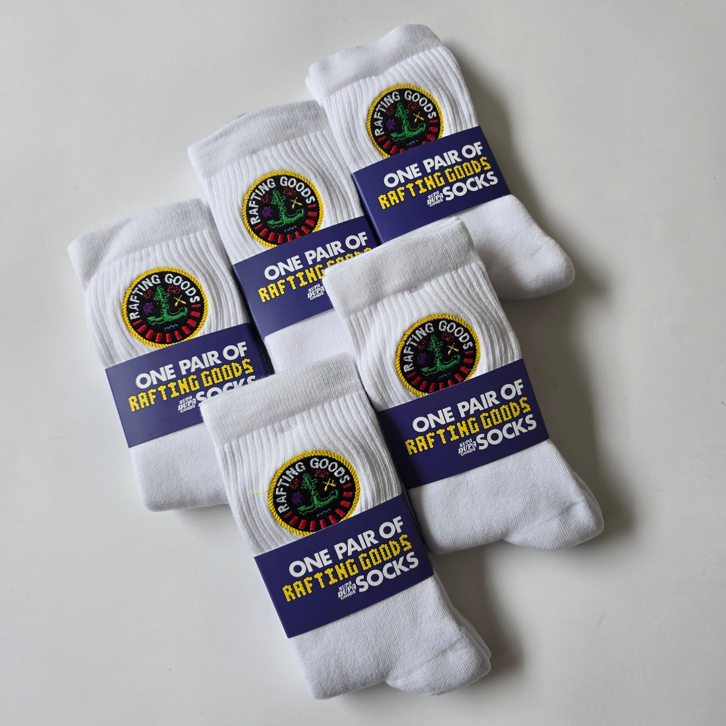 RAFTING GOODS X SUPA DUPA GOODS SOCKS -NEW!-