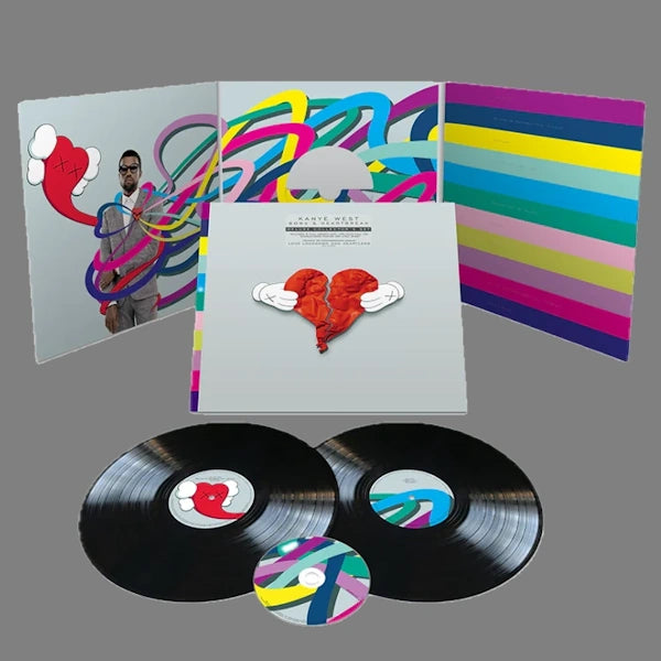 KANYE WEST- 808s & HEARTBREAK (SEALED) 2XLP + CD -NEW!-