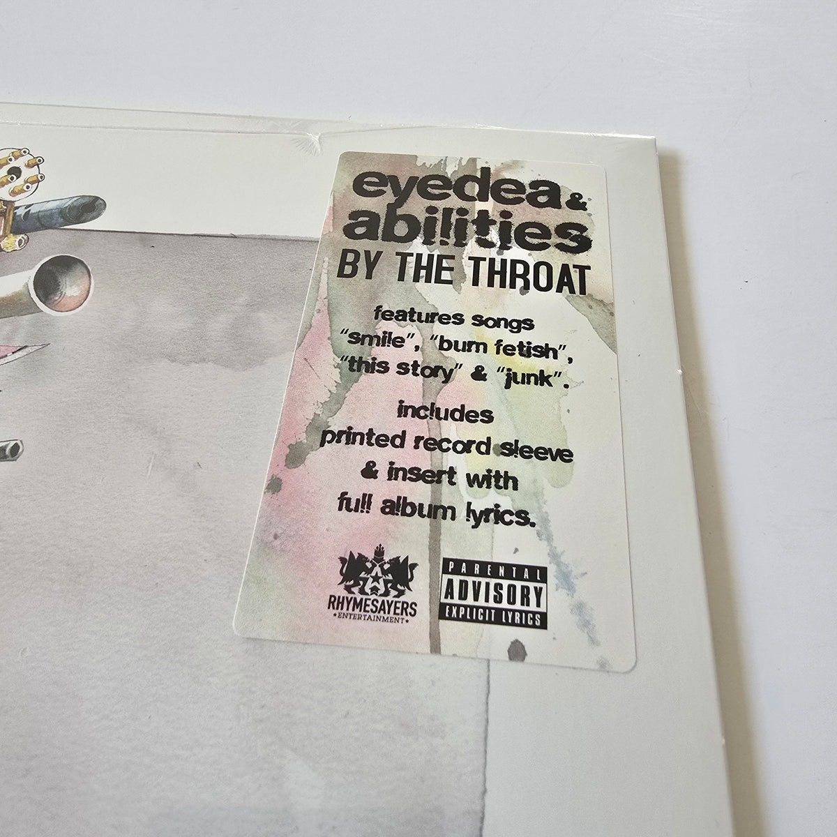 EYEDEA & ABILITIES - BY THE THROAT (SEALED) VINYL -NEW!-