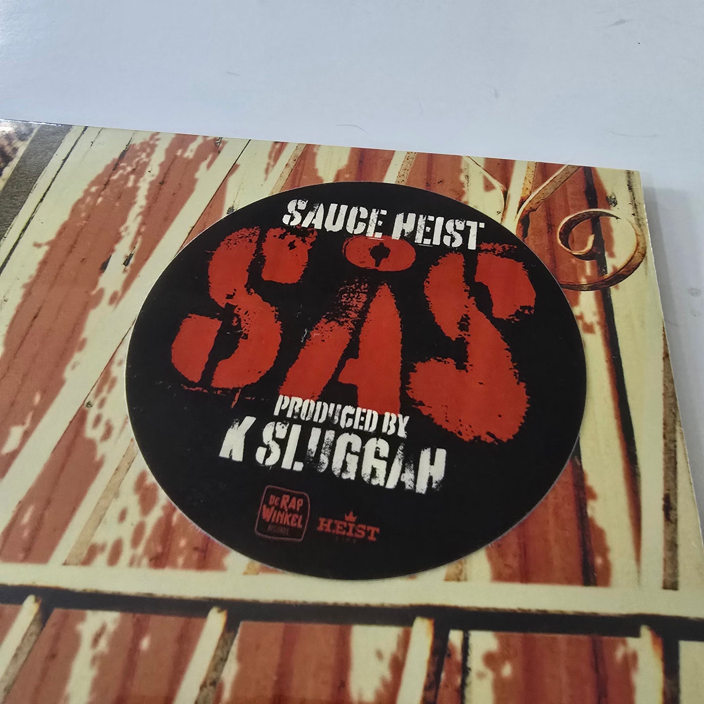 SAUCE HEIST X K-SLUGGAH - SÅS (SEALED) LIMITED EDITION SPLATTER VINYL -NEW!-