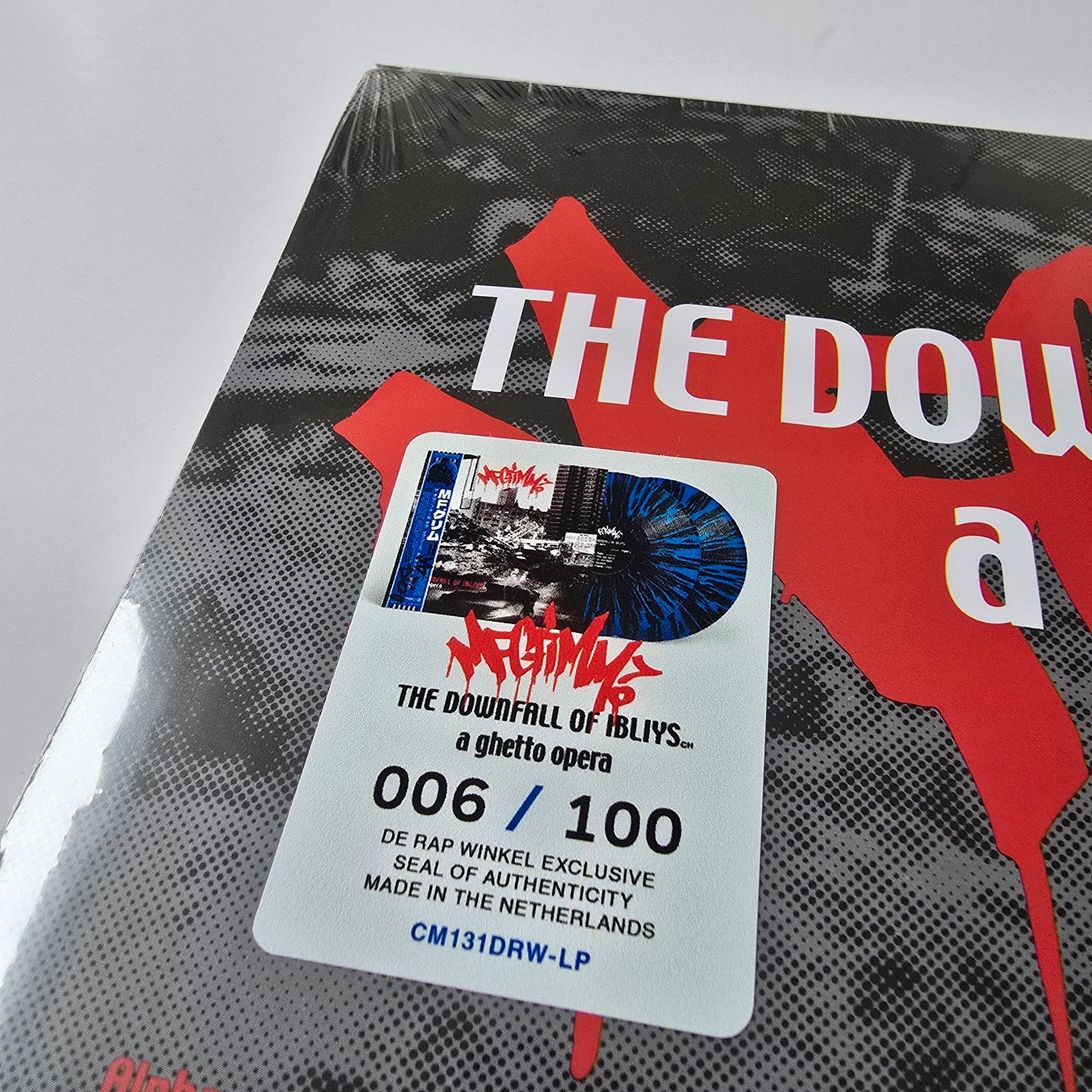 MF GRIMM - THE DOWNFALL OF IBLIYS: A GHETTO OPERA (SEALED) LIMITED EDITION COLORED VINYL 2XLP -NEW!-