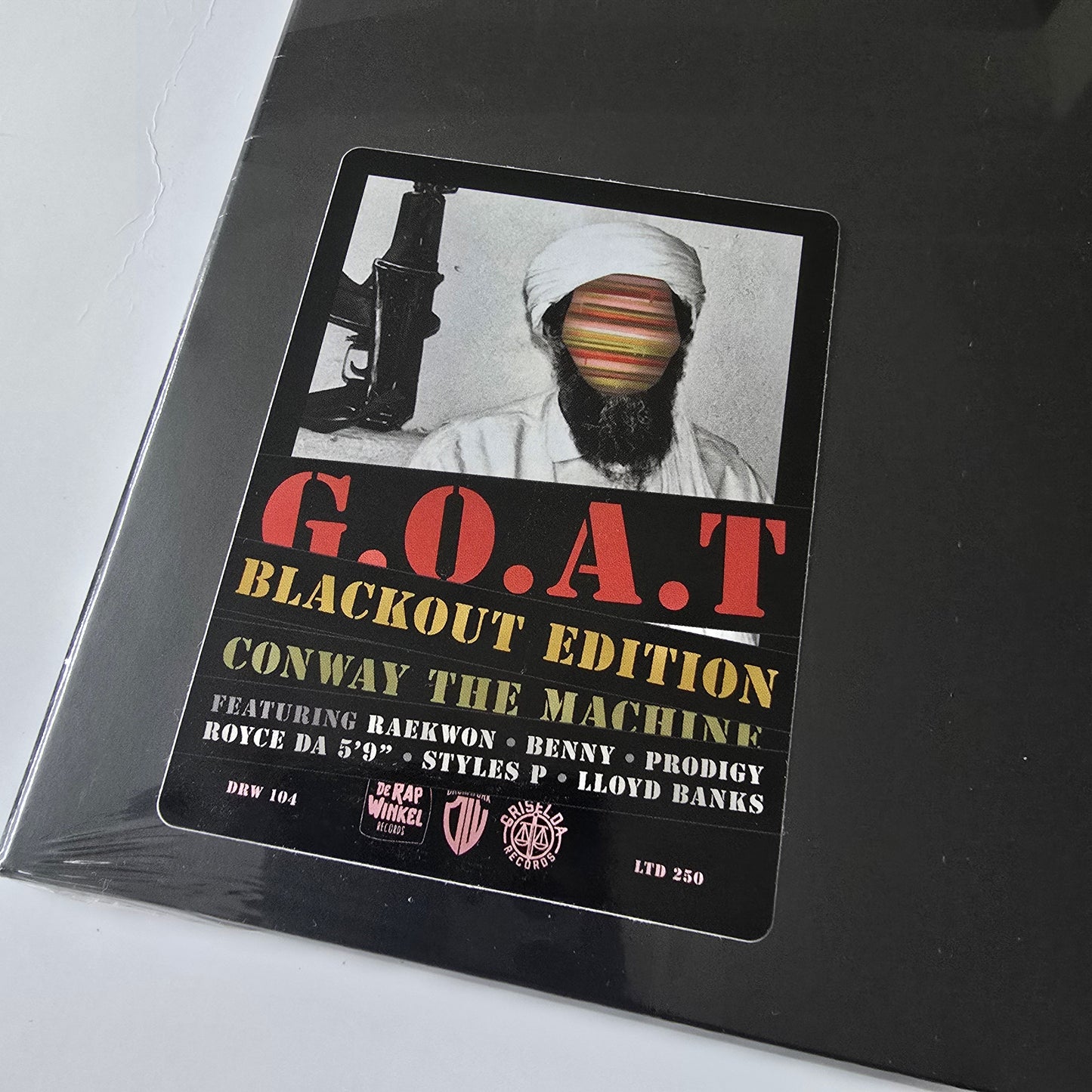 CONWAY - G.O.A.T. BLACKOUT EDITION LIMITED EDITION VINYL -NEW!-