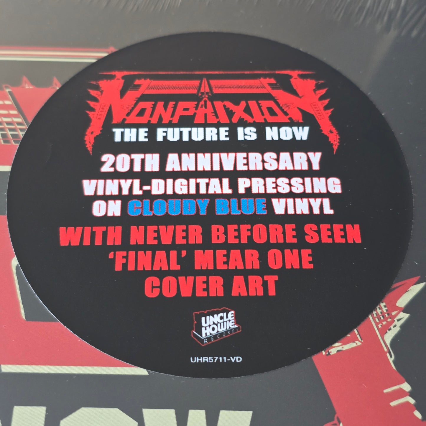 NON PHIXION - THE FUTURE IS NOW, CLOUDY BLUE COLORED VINYL (SEALED) 2X VINYL -NEW!-