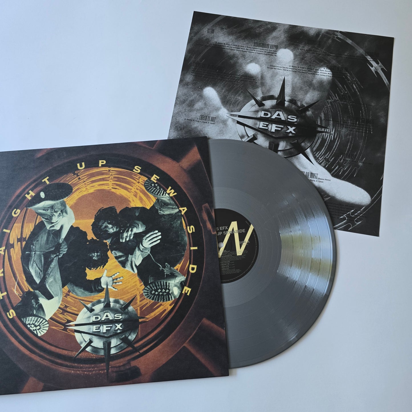 DAS EFX - STRAIGHT UP SEWASIDE, LIMITED EDITION SILVER VINYL -LIKE NEW!-