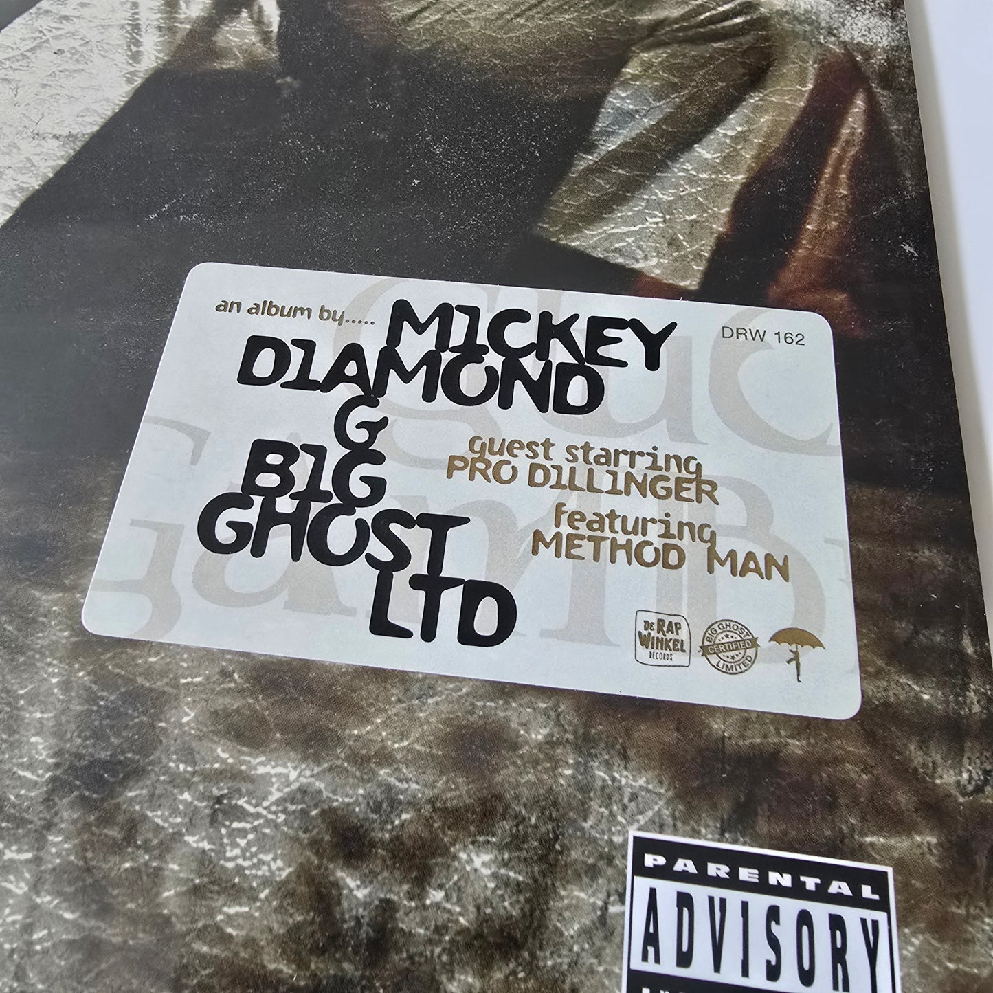 MICKEY DIAMOND X BIG GHOST LTD - GUCCI GAMBINOS LIMITED EDITION TAPE OBI VINYL -NEW!-
