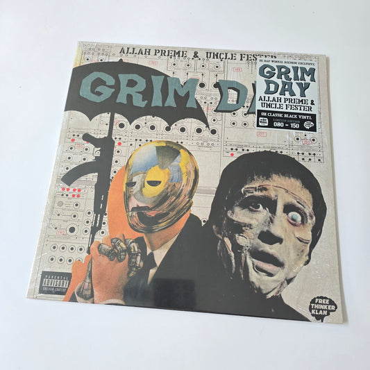 ALLAH PREME X UNCLE FESTER - GRIM DAY LIMITED EDITION VINYL -NEW!-