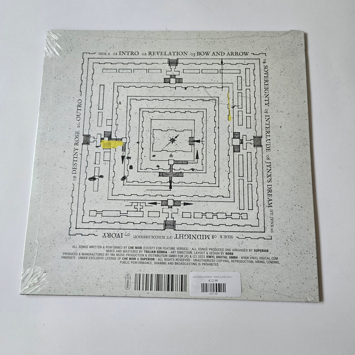 CHE NOIR & SUPERIOR - SEEDS IN BABYLON (SEALED) LIMITED EDITION VINYL -NEW!-