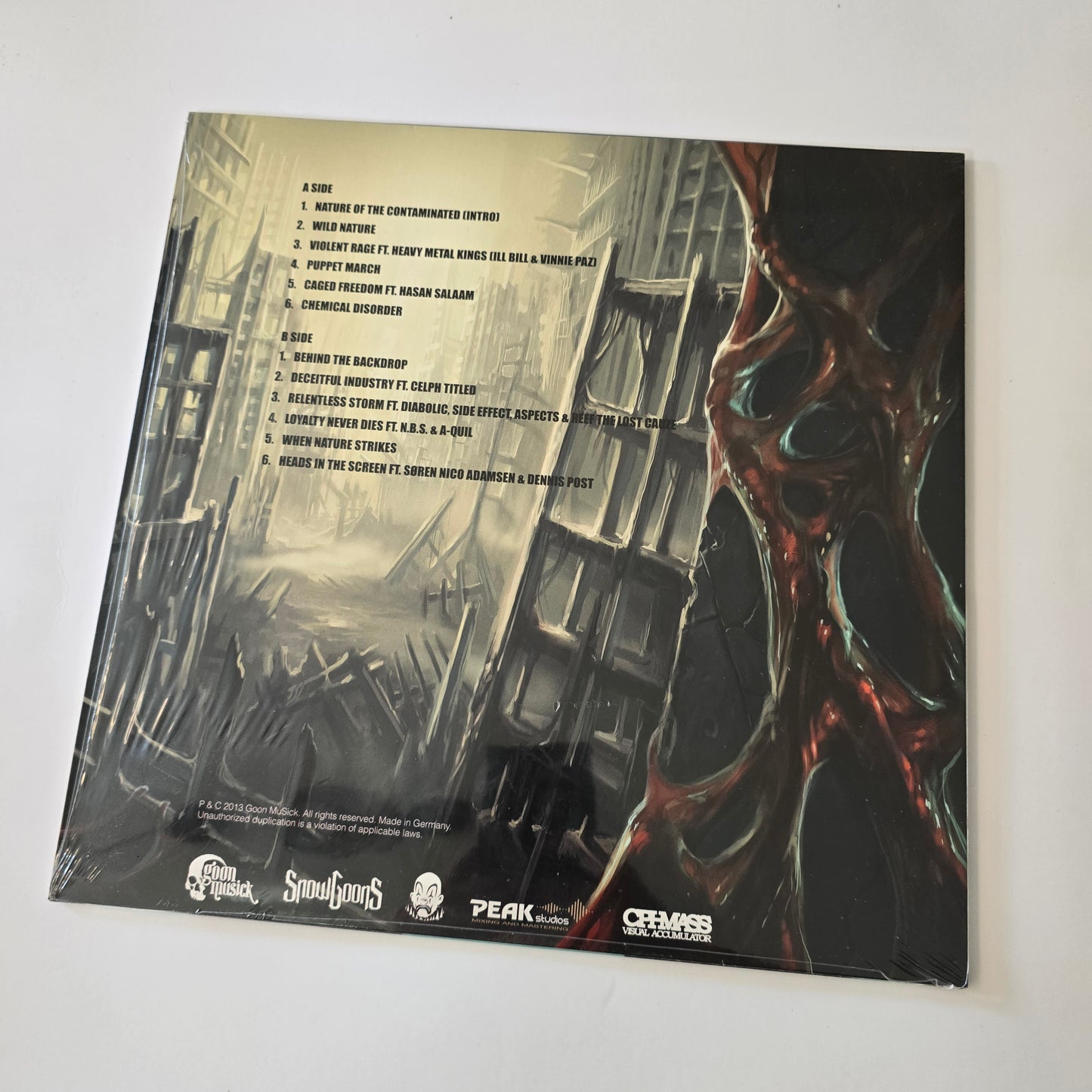 SICKNATURE - NATURE OF THE CONTAMINATED VINYL -PRE OWNED-