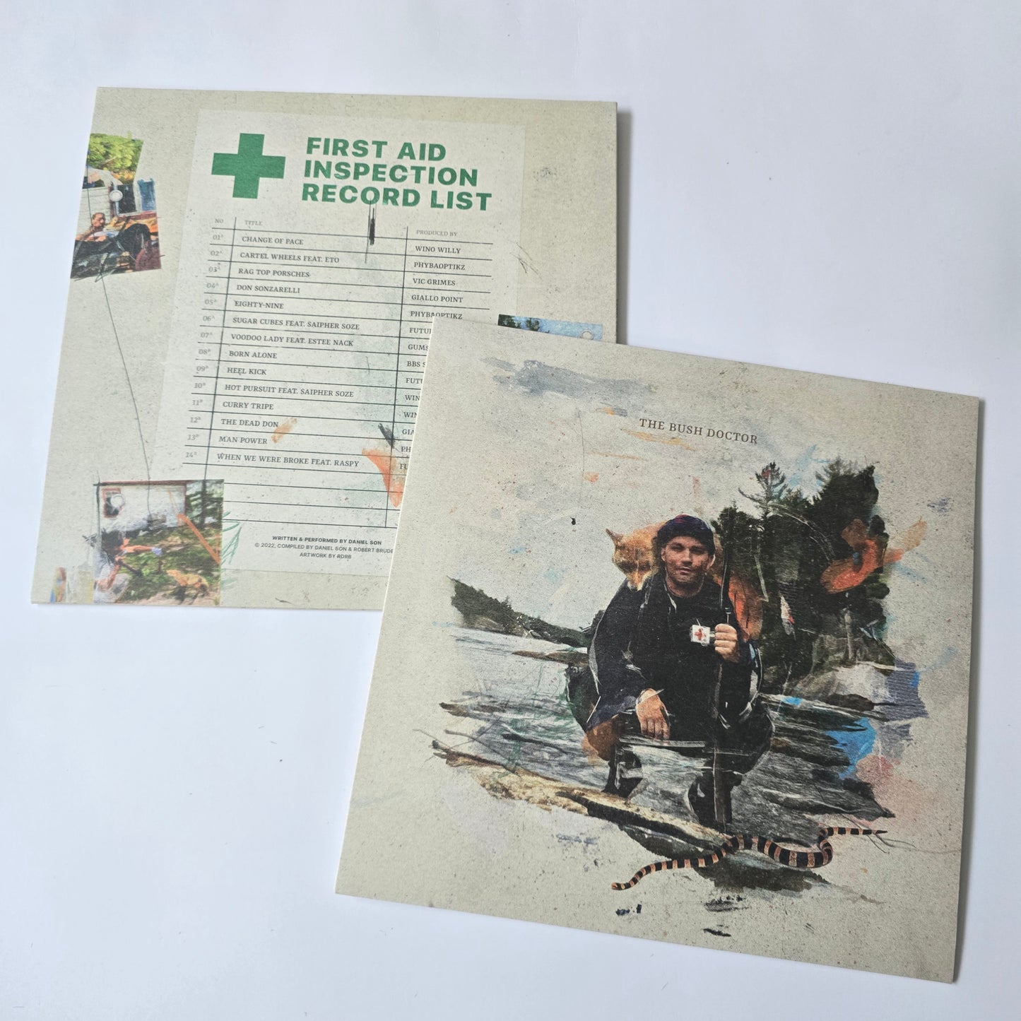 DANIEL SON - THE BUSH DOCTOR (SEALED) GREEN COLORED VINYL -NEW!-