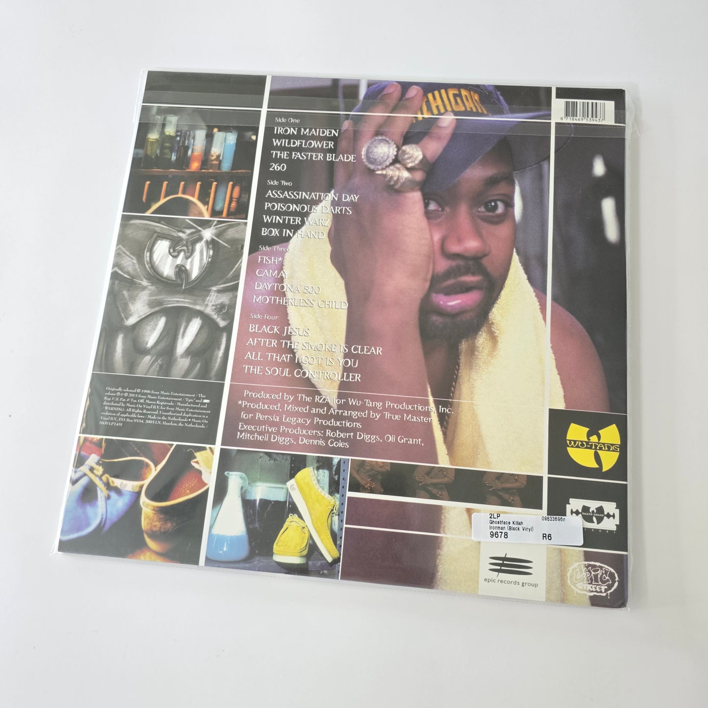 GHOSTFACE KILLAH - IRONMAN (SEALED) 2X VINYL GATEFOLD -NEW!-