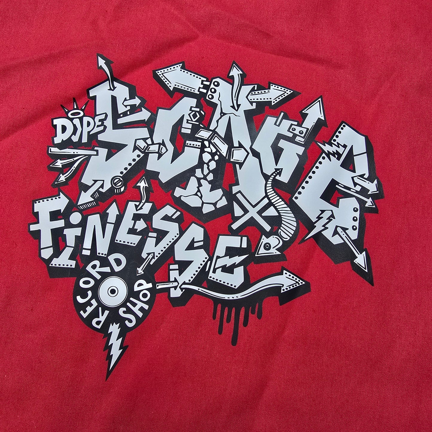 SCAGE X FINESSE RECORD SHOP TOTEBAG, MEERDERE KLEUREN -NEW!-