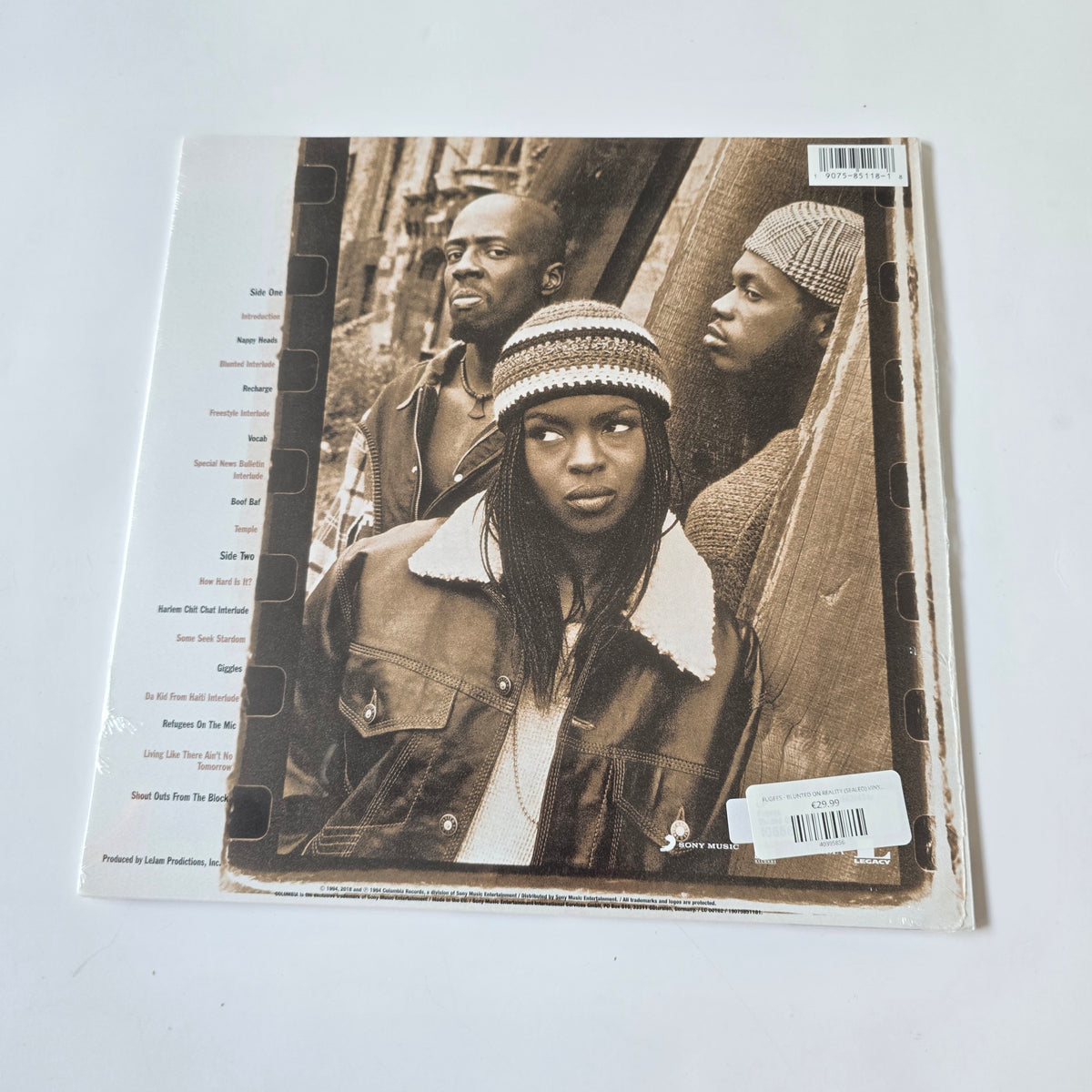 FUGEES - BLUNTED ON REALITY (SEALED) VINYL -NEW!-