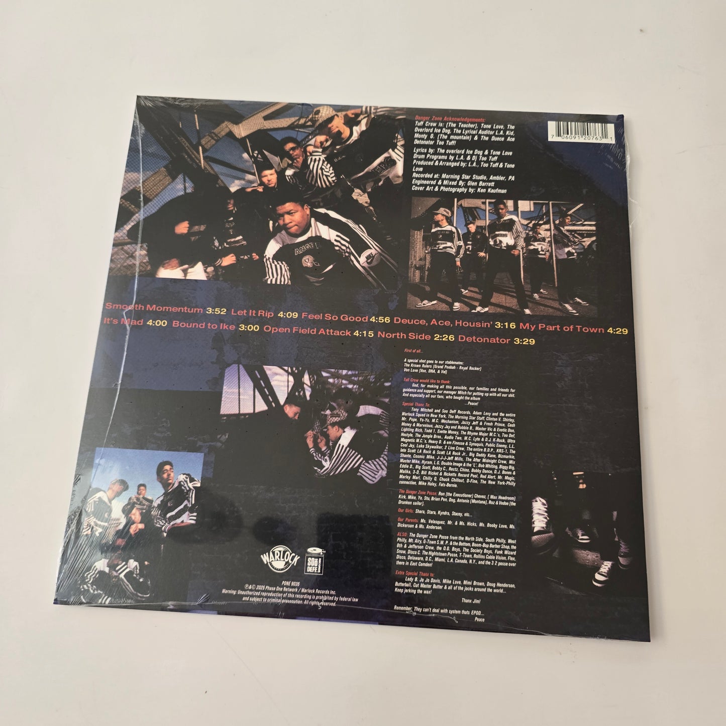 TUFF CREW - DANGER ZONE LIMITED EDITION VINYL -NEW!-