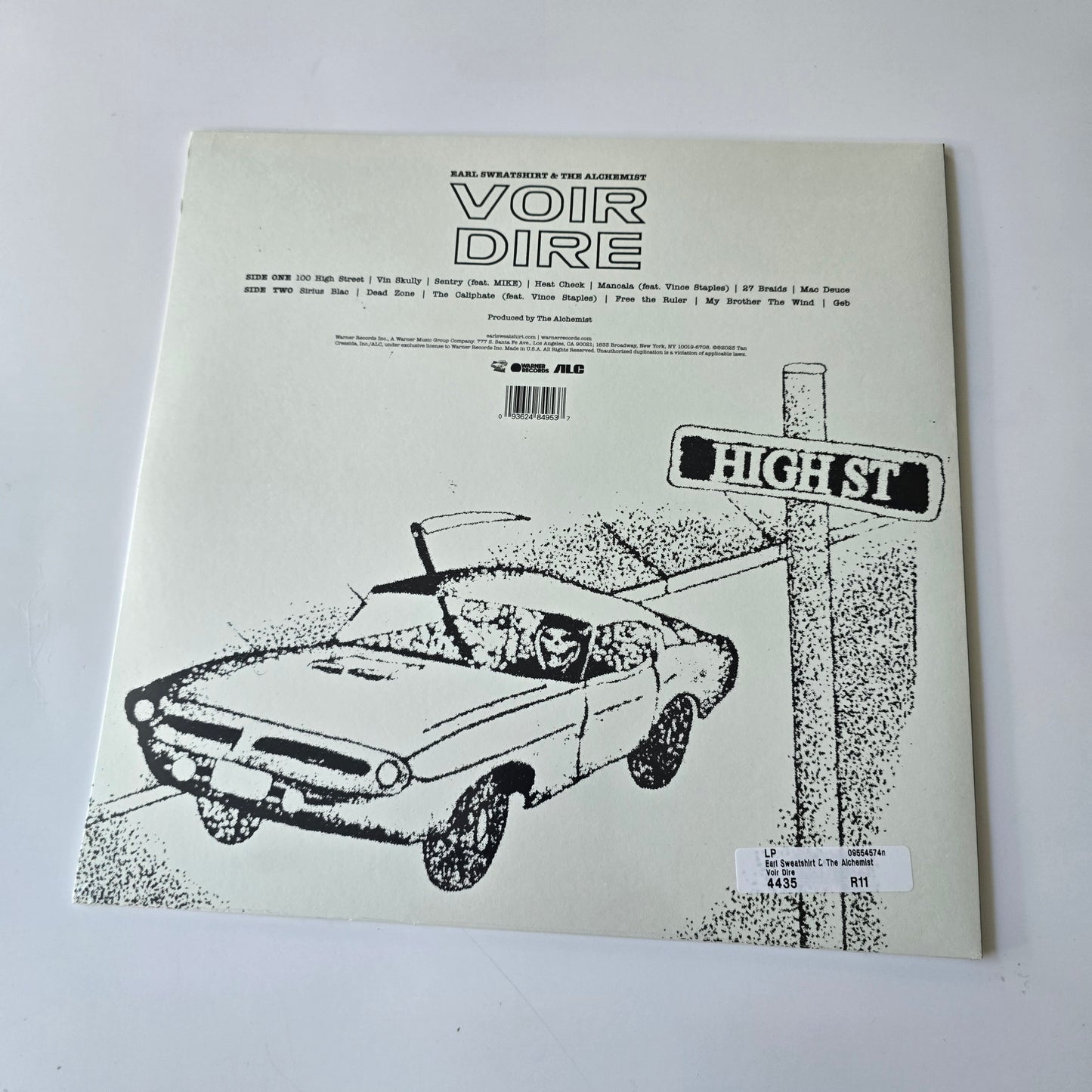 EARL SWEATSHIRT & THE ALCHEMIST - VOIR DIRE (SEALED) VINYL -NEW!-