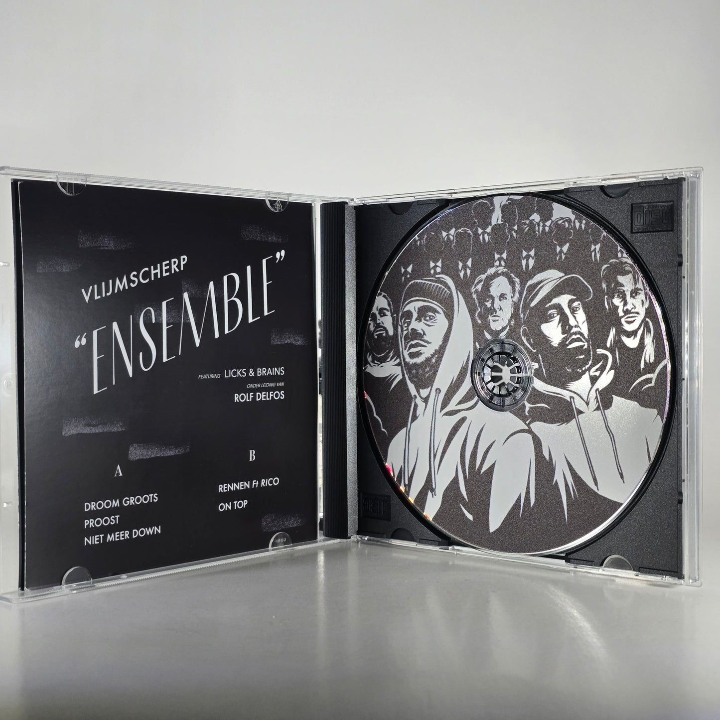 VLIJMSCHERP X LICKS & BRAINS - ENSEMBLE CD -NEW!-