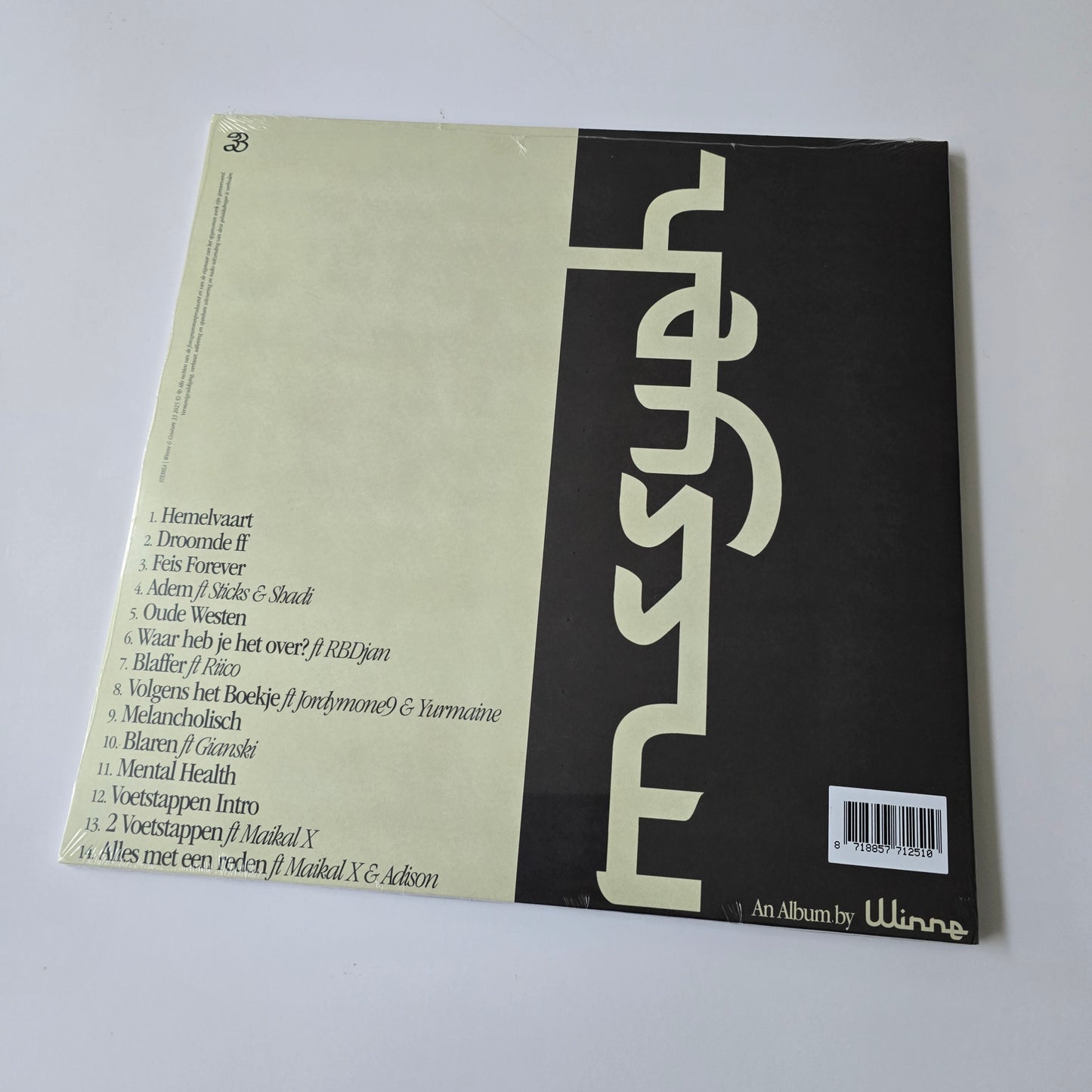 WINNE - MSSYEH (SEALED) LIMITED EDITION BLUE COLORED VINYL -NEW!-