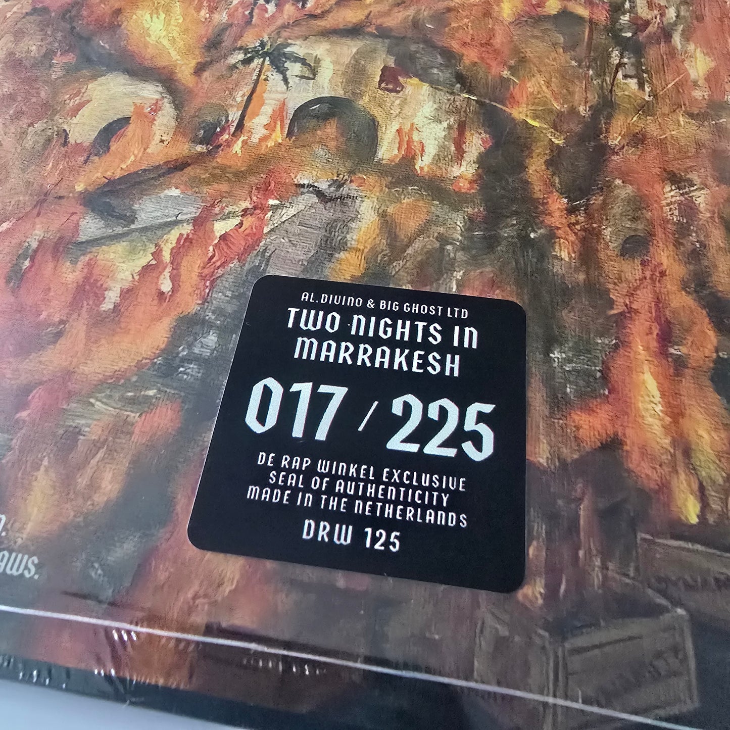 AL. DIVINO X BIG GHOST TLTD - TWO NIGHTS IN MARAKESH (SEALED) LIMITED EDITION COLORED VINYL -NEW!-