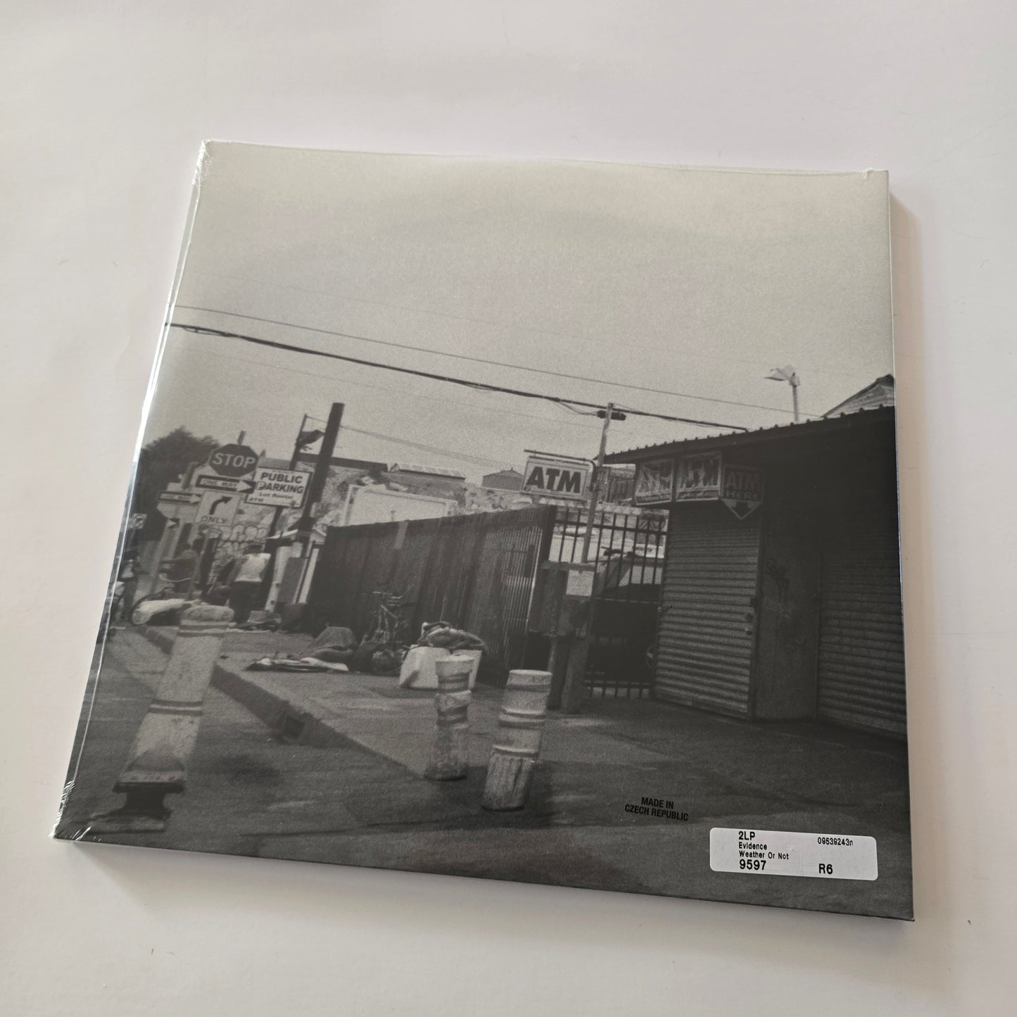 EVIDENCE - WEATHER OR NOT (SEALED) BLUE COLORED VINYL 2XLP -NEW!-