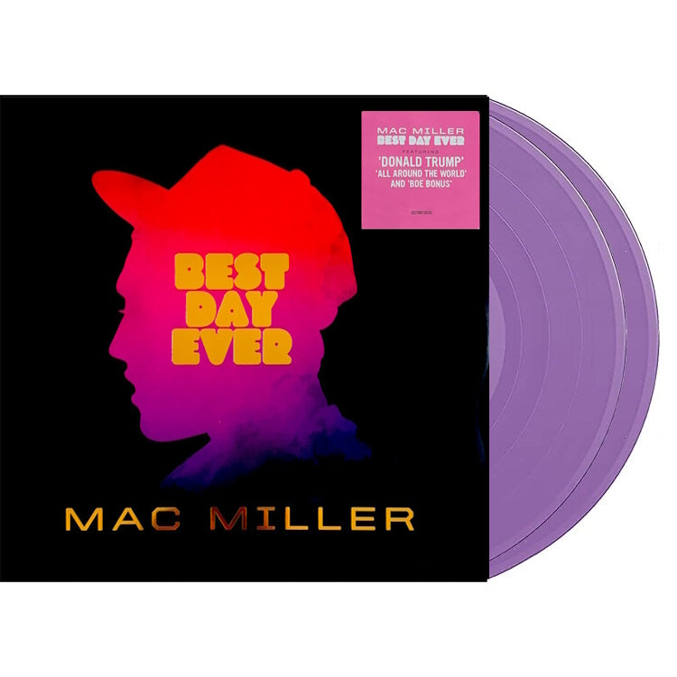MAC MILLER - BEST DAY EVER (SEALED) LAVENDER COLORED VINYL -NEW!-