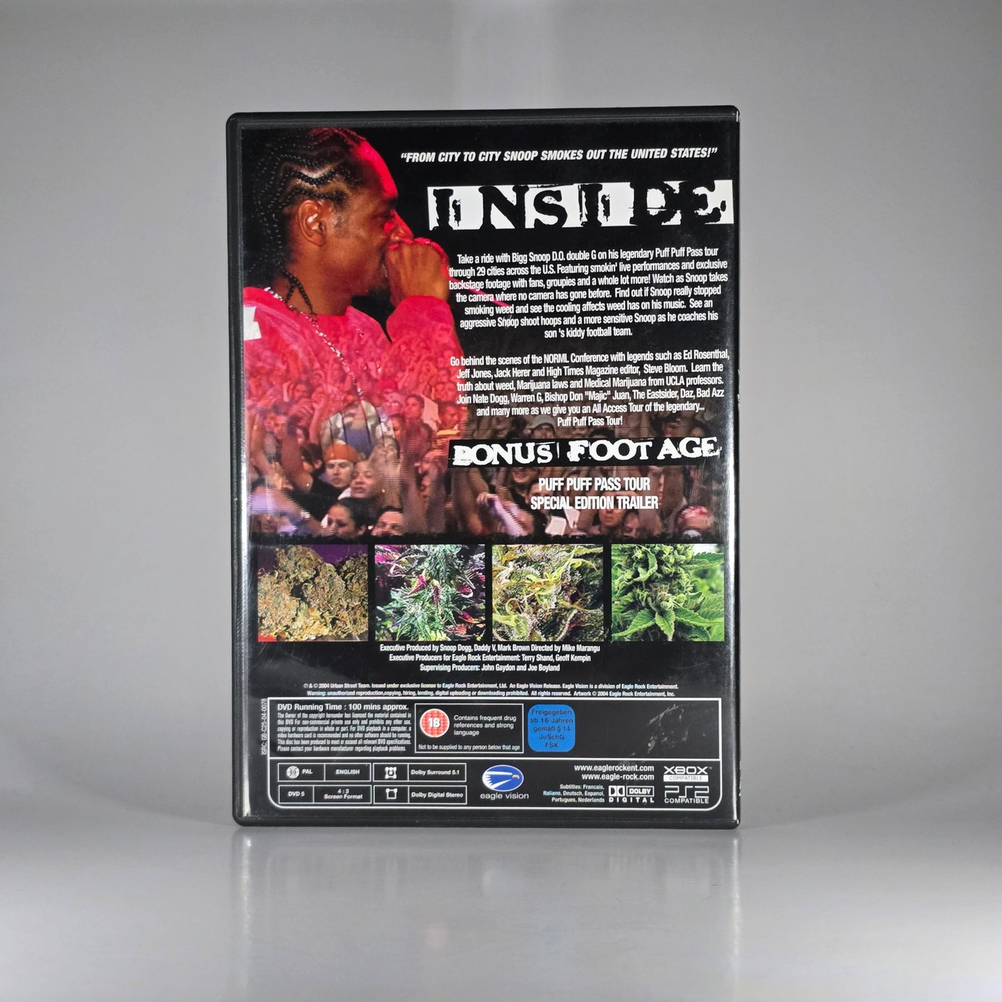 BIGG SNOOP DOGG'S PUFF PUFF PASS TOUR DVD