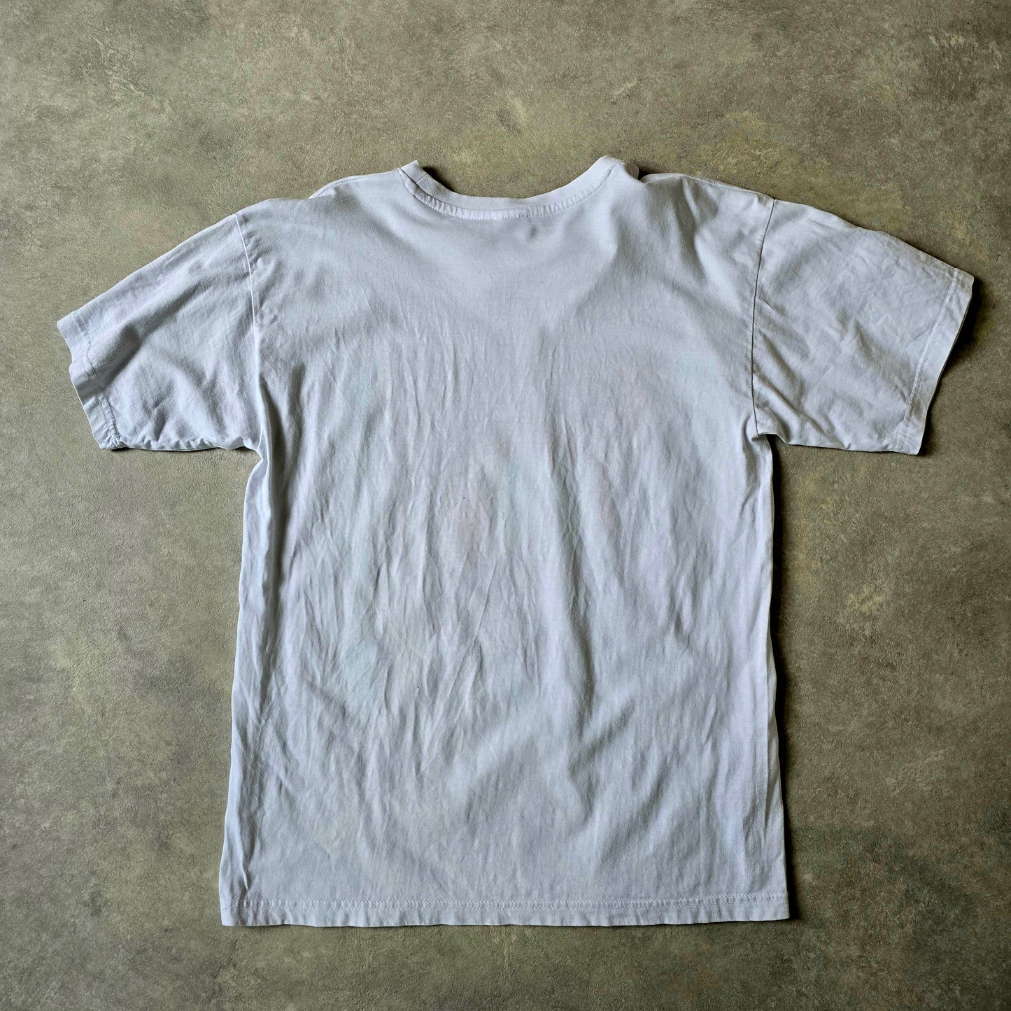 FAKKELTEIT T-SHIRT WIT/ROOD MAAT M PRE-OWNED
