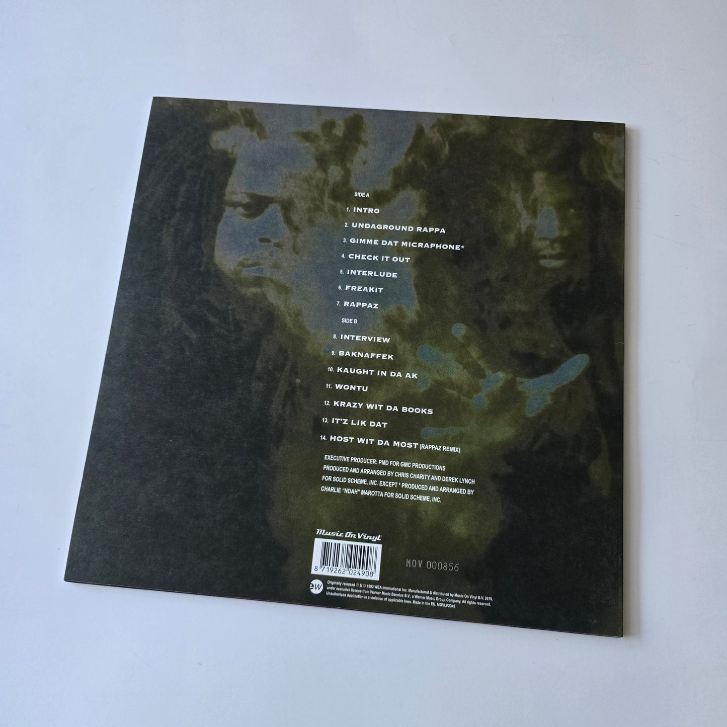 DAS EFX - STRAIGHT UP SEWASIDE, LIMITED EDITION SILVER VINYL -LIKE NEW!-