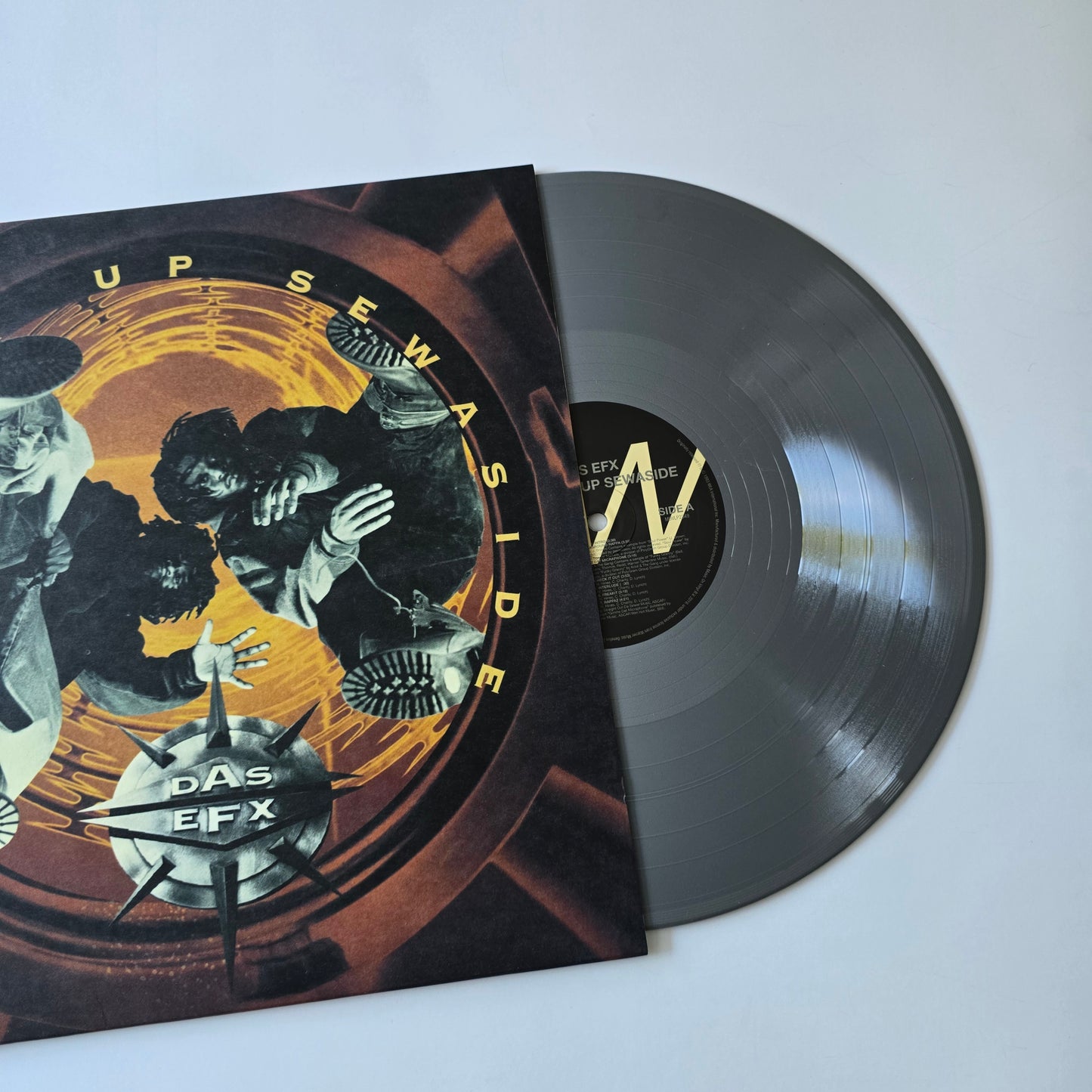 DAS EFX - STRAIGHT UP SEWASIDE, LIMITED EDITION SILVER VINYL -LIKE NEW!-