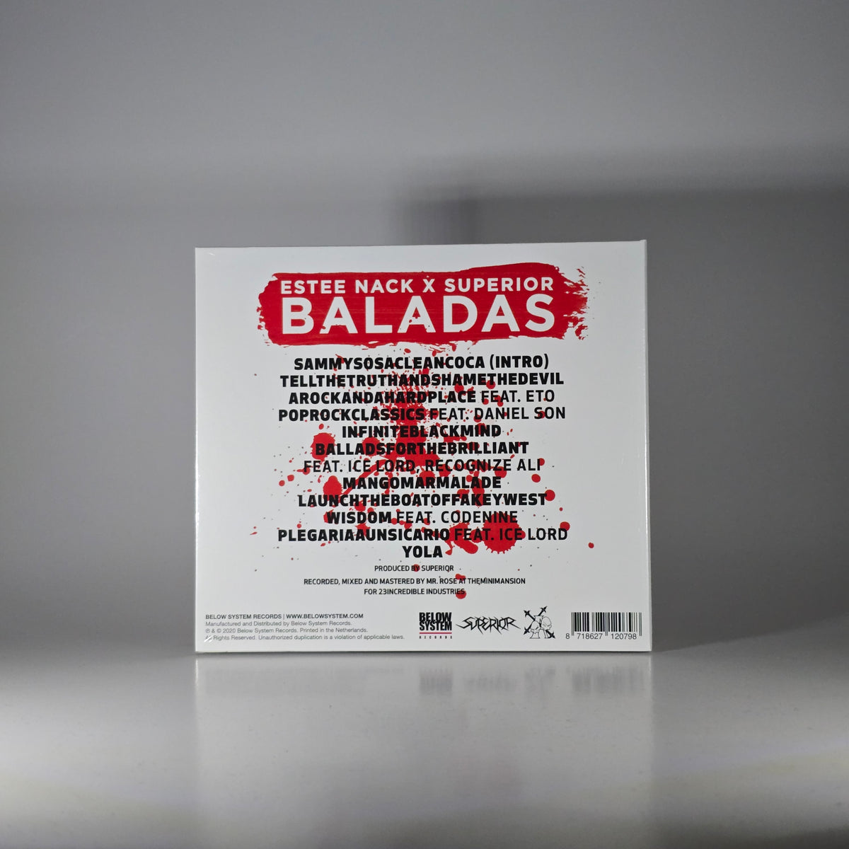 ESTEE NACK X SUPERIOR - BALADAS (SEALED) CD -NEW!-