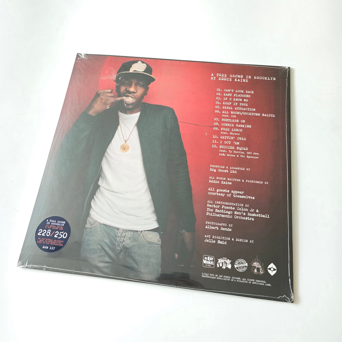 EDDIE KAINE X BIG GHOST LTD - A TREE GROWS IN BROOKLYN PICTURE DISC (SEALED) VINYL -NEW!-