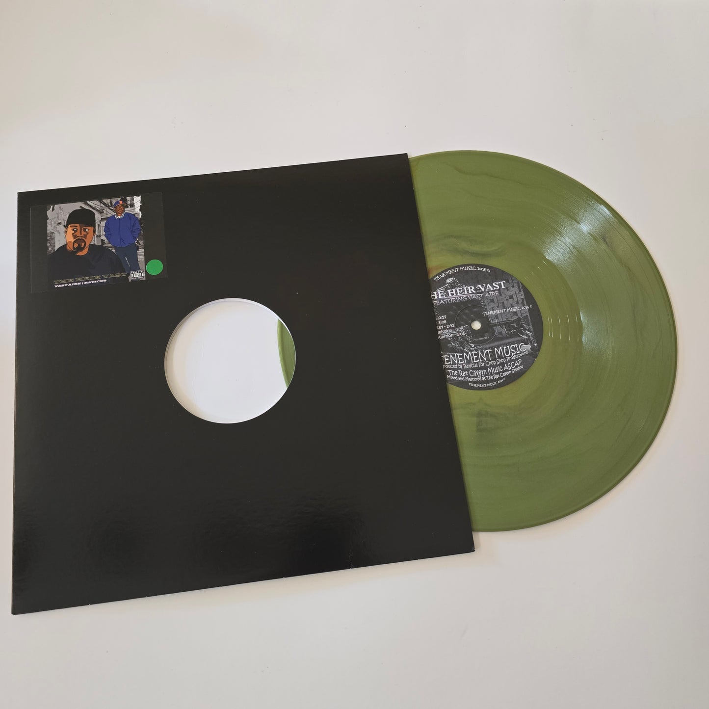 VAST AIRE X RATICUS - THE HEIR VAST COLORED VINYL -PRE OWNED-