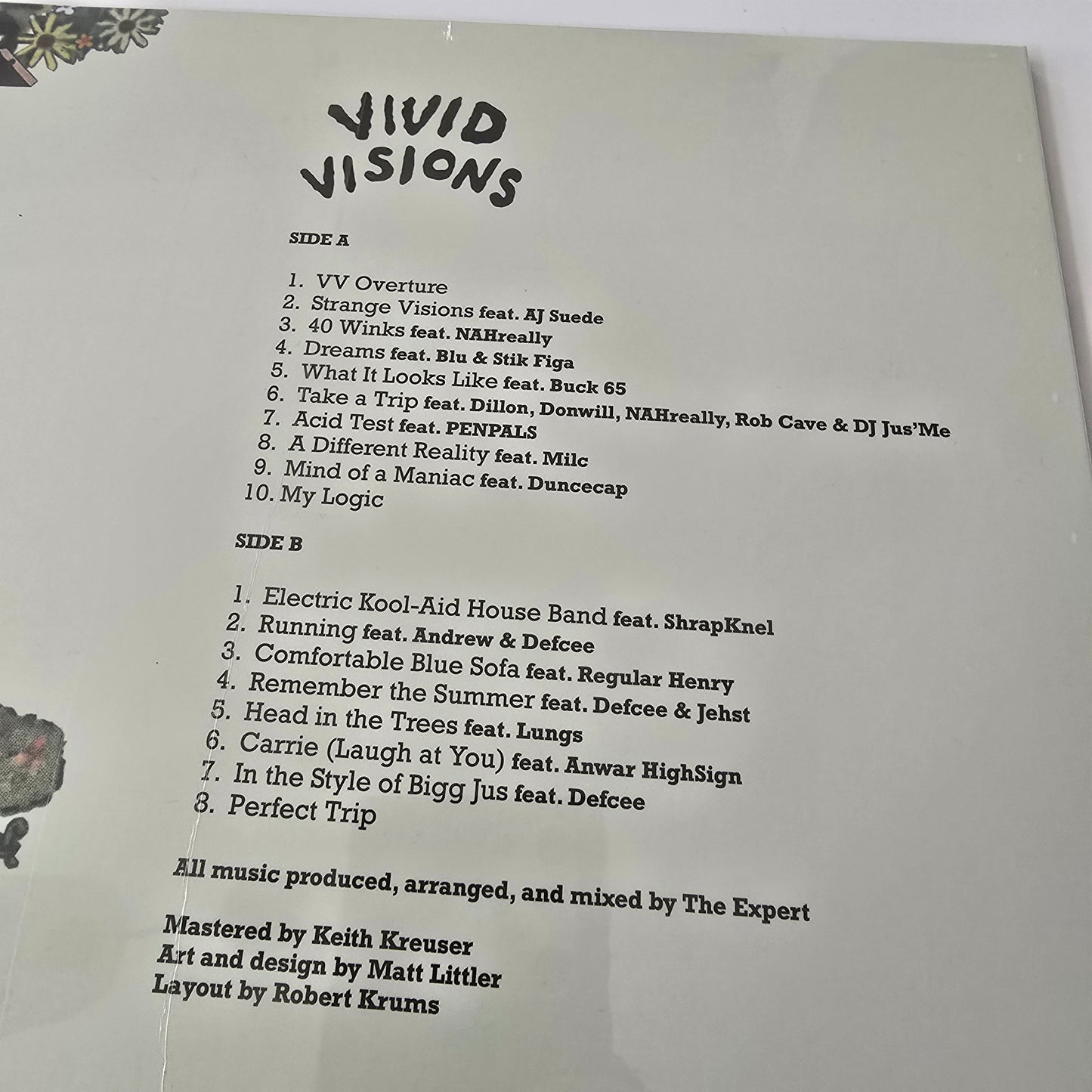 THE EXPERT - VIVID VISIONS (SEALED) VINYL -NEW!-