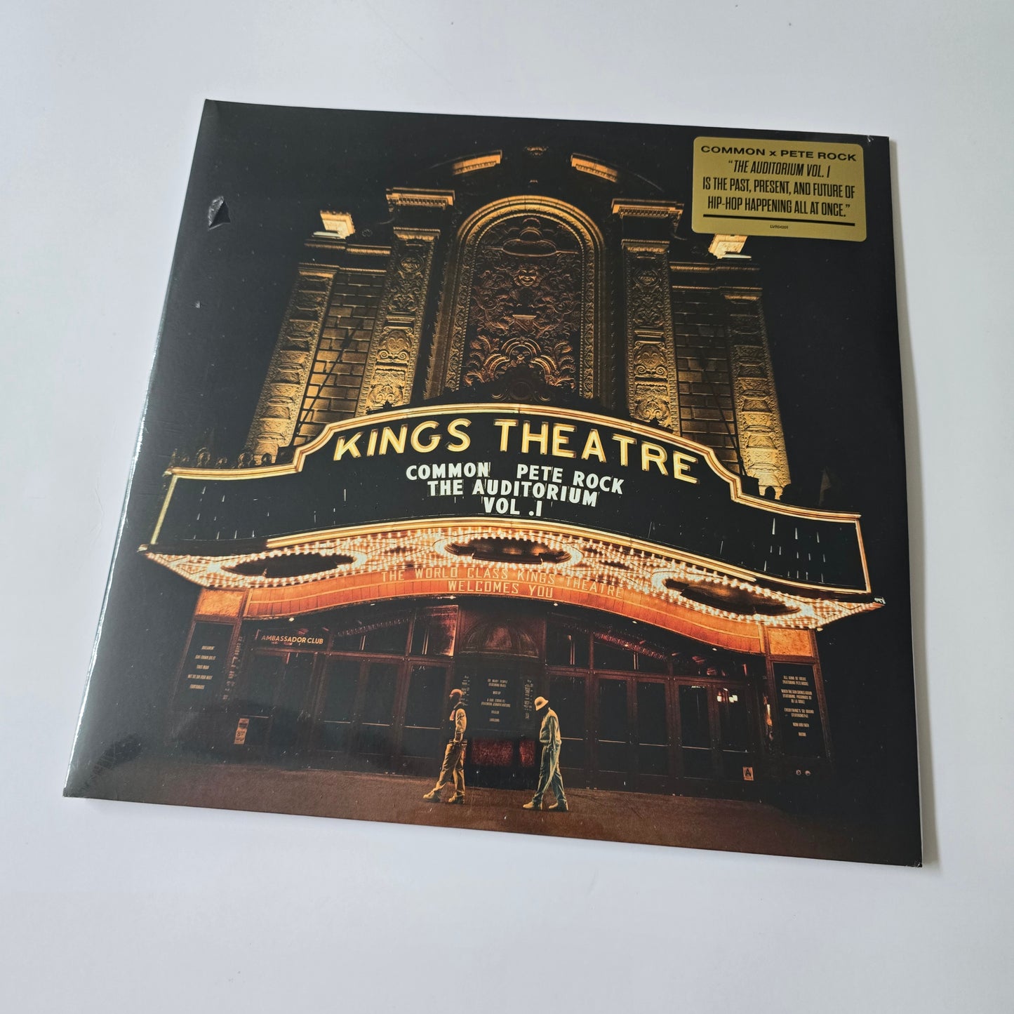COMMON X PETE ROCK - THE AUDITORIUM VOL. 1 VINYL 2XLP -NEW!-