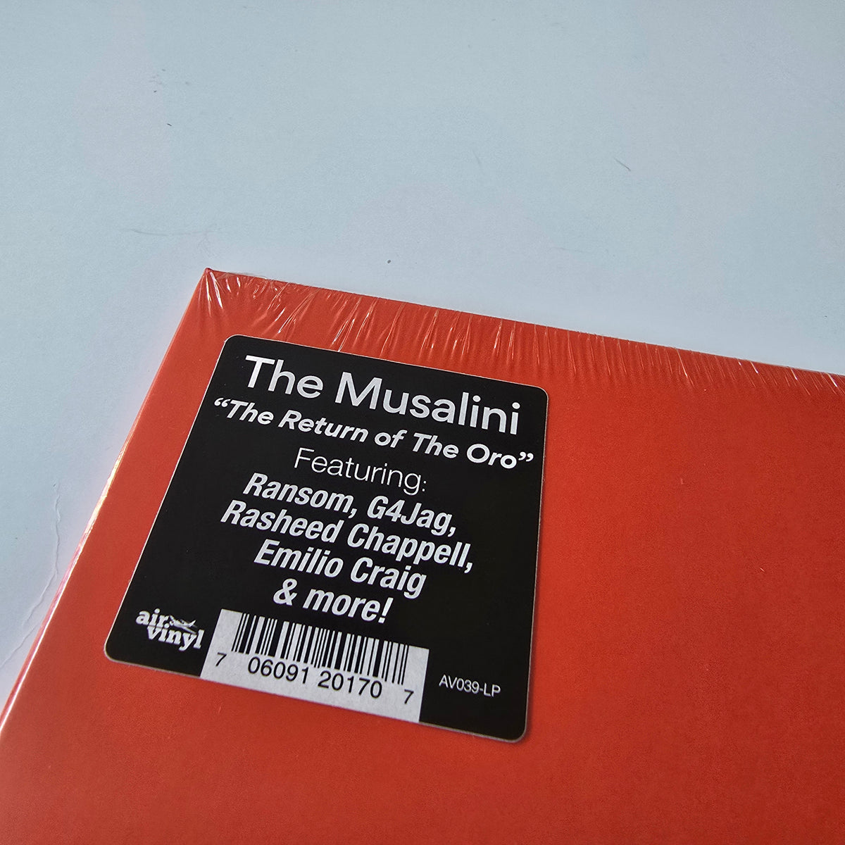 THE MUSALINI - THE RETURN OF THE ORO (SEALED) VINYL -NEW!-