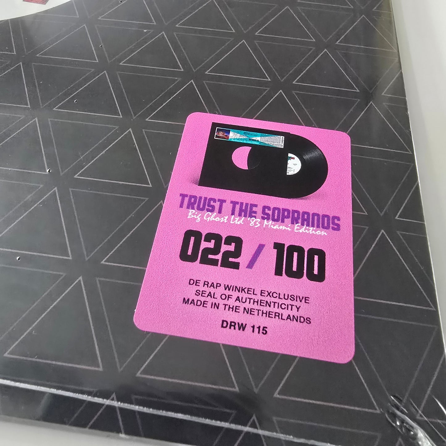 BENNY THE BUTCHER X 38 SPESH - TRUST THE SOPRANOS / BIG GHOST LTD REMIX (SEALED) VINYL -NEW!-
