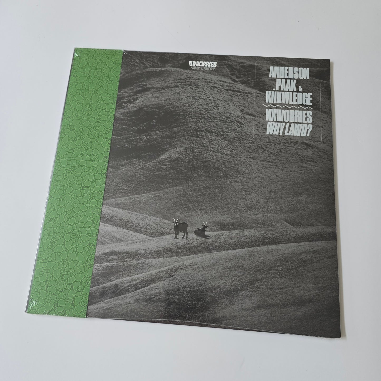 NXWORRIES (KNXLEDGE & ANDERSON PAAK) - WHY LAWD? (SEALED) VINYL -NEW!-