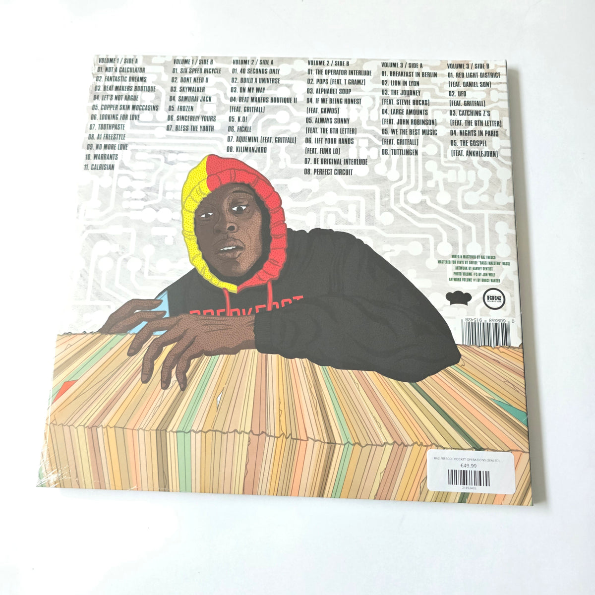 RAZ FRESCO - POCKET OPERATIONS (SEALED) LIMITED EDITION 3XLP VINYL -NEW!-