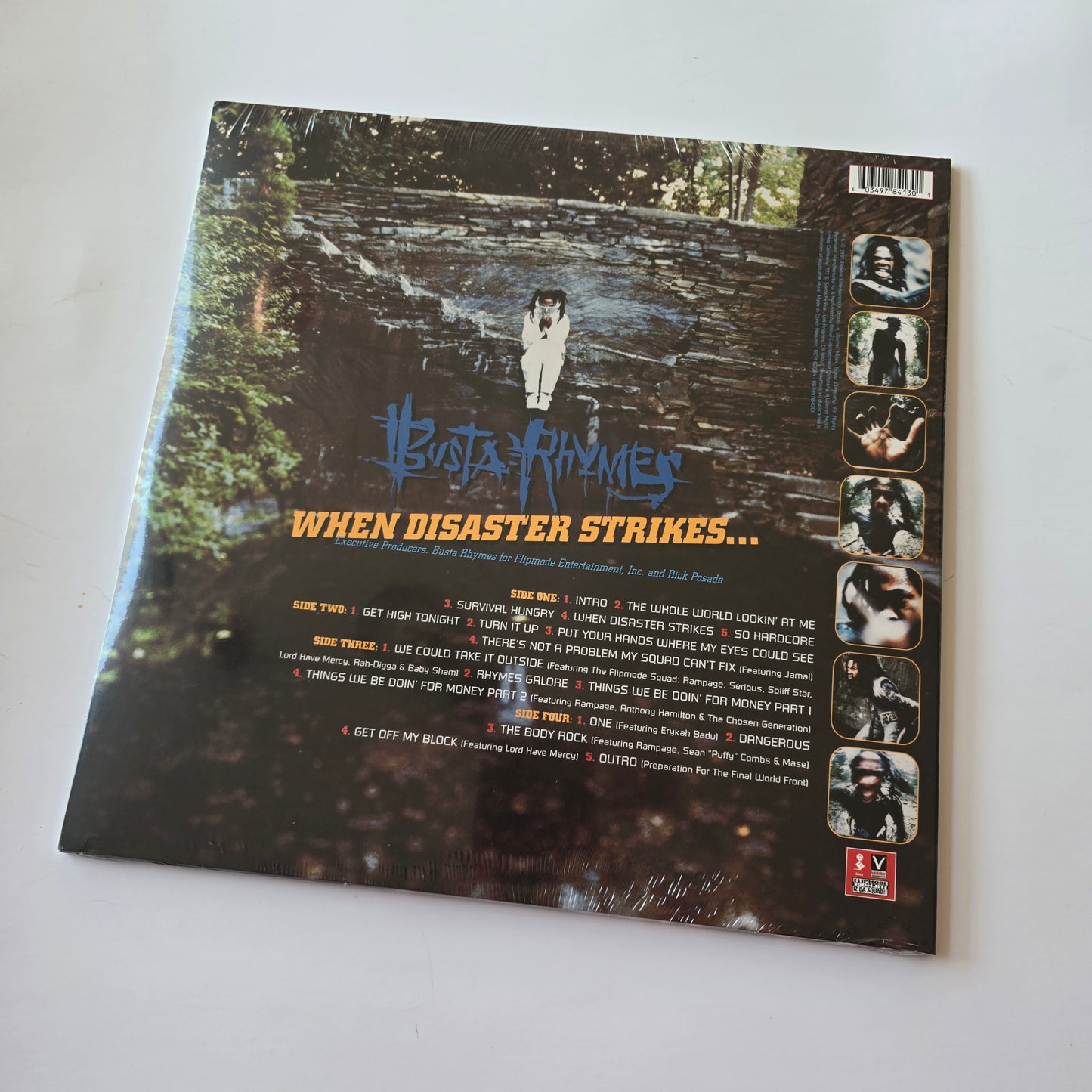 BUSTA RHYMES - WHEN DISASTER STRIKES (SEALED) VINYL -NEW!-