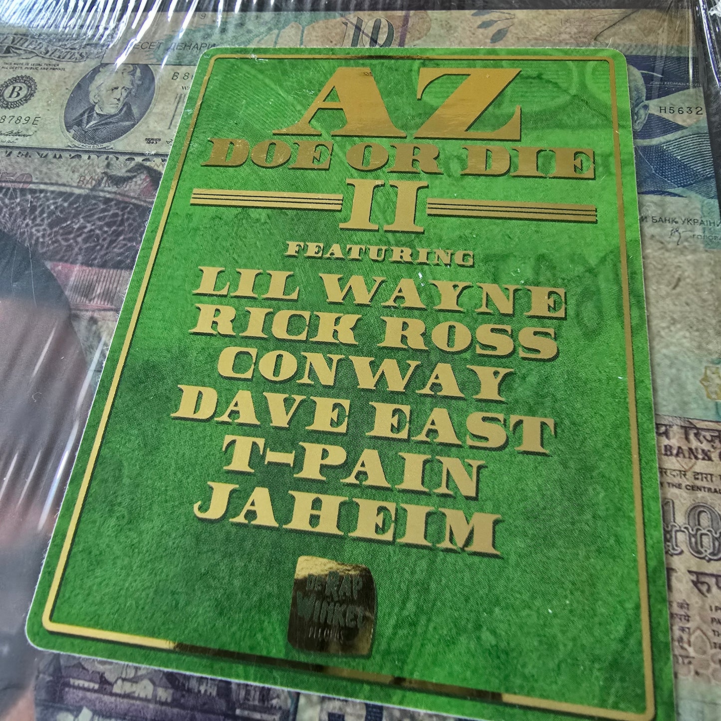 AZ - DOE OR DIE 2 LIMITED EDITION VINYL -LIKE NEW!-