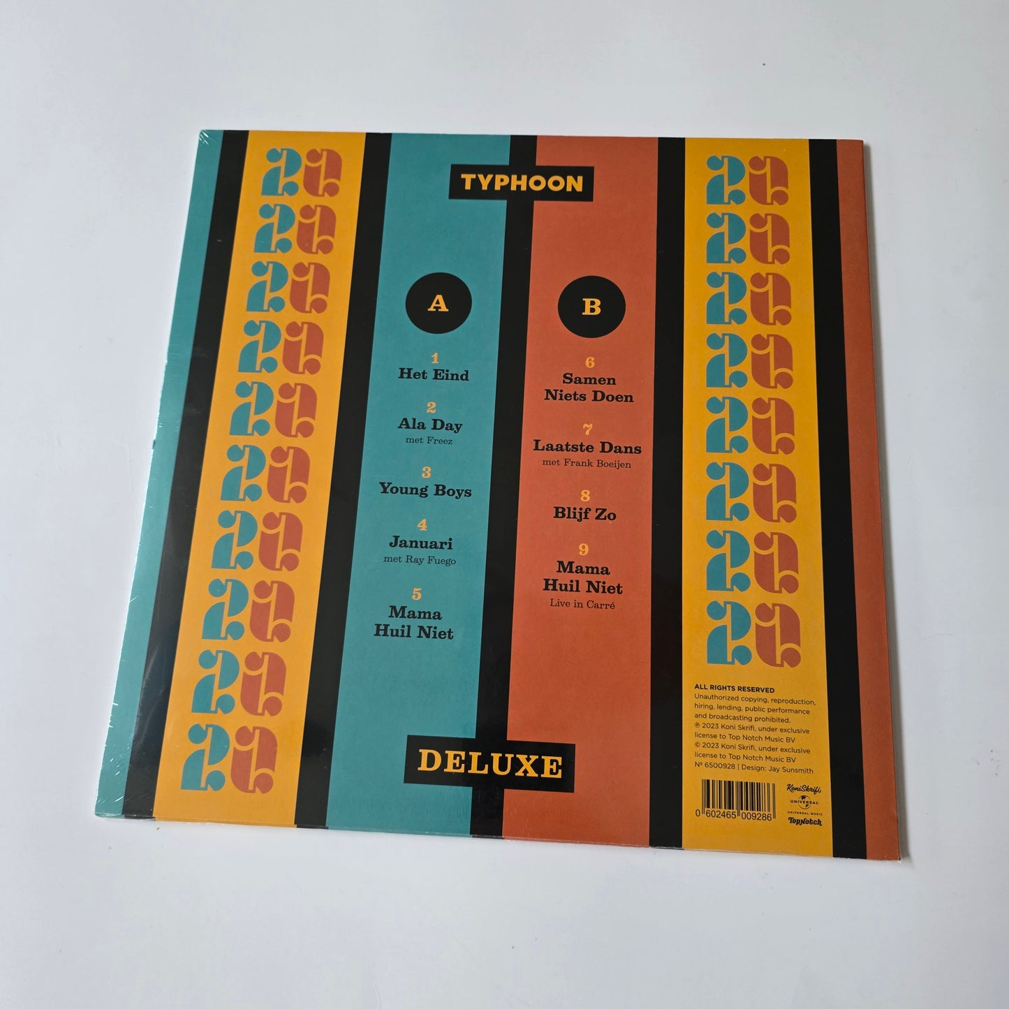 TYPHOON - TWINTIG DELUXE (SEALED) VINYL -NEW!-