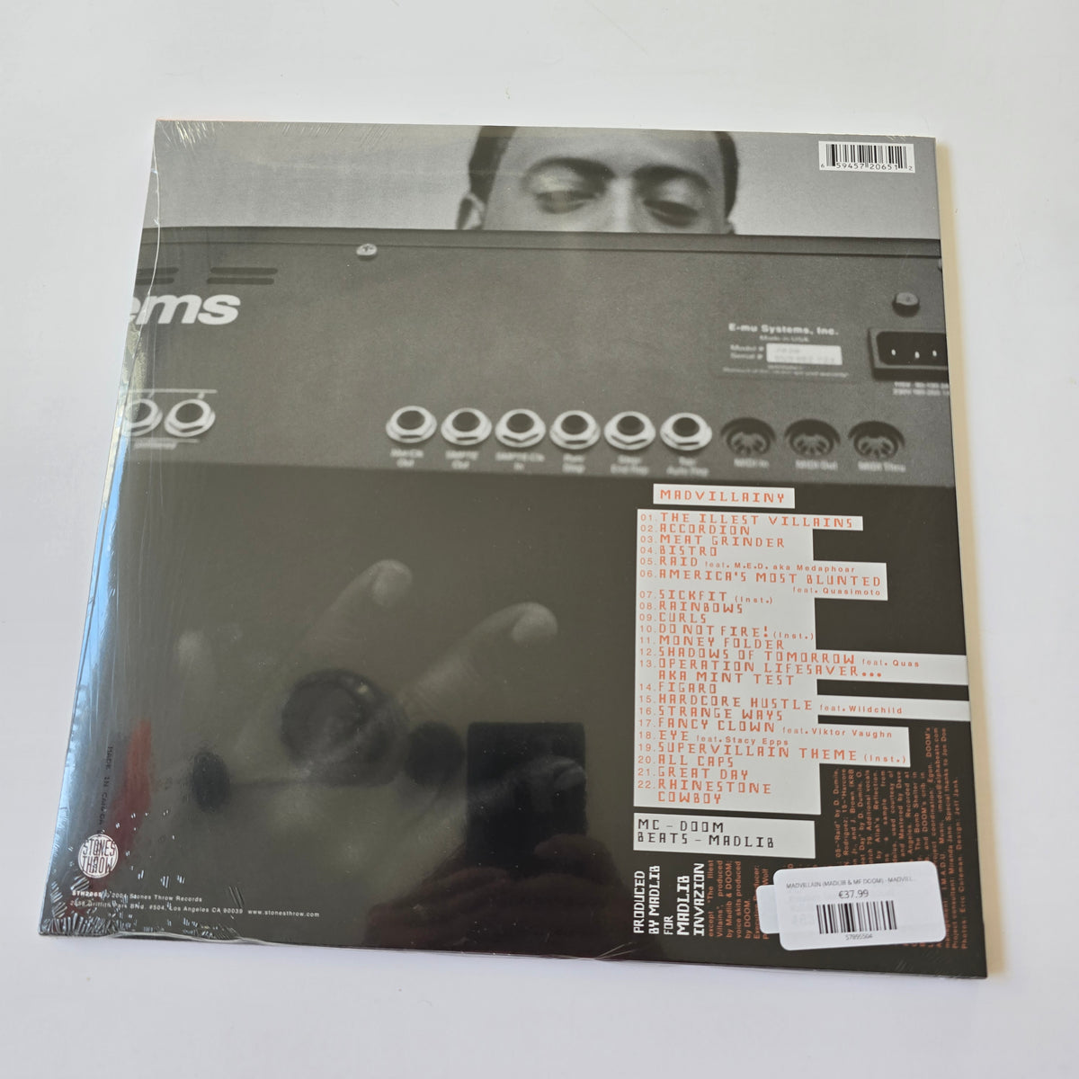 MADVILLAIN (MADLIB & MF DOOM) - MADVILLAINY (SEALED) 2XLP VINYL -NEW!-