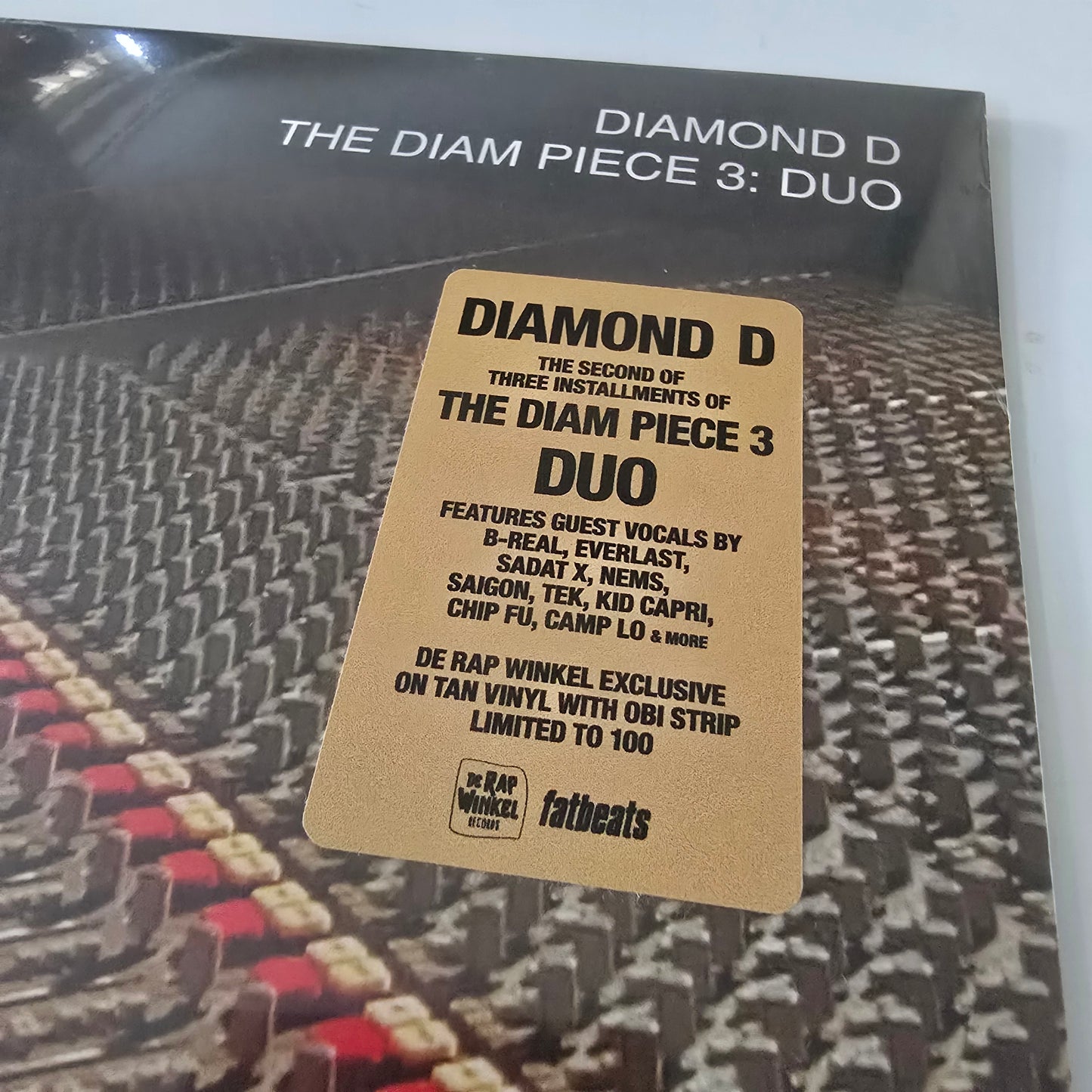 DIAMOND D - THE DIAM PIECE 3: DUO (SEALED) LIMITED EDITION VINYL -NEW!-