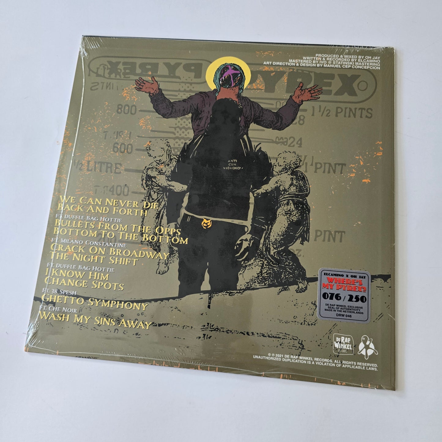 ELCAMINO X OH JAY - WHERE'S MY PYREX (SEALED) LIMITED EDITION VINYL -NEW!-
